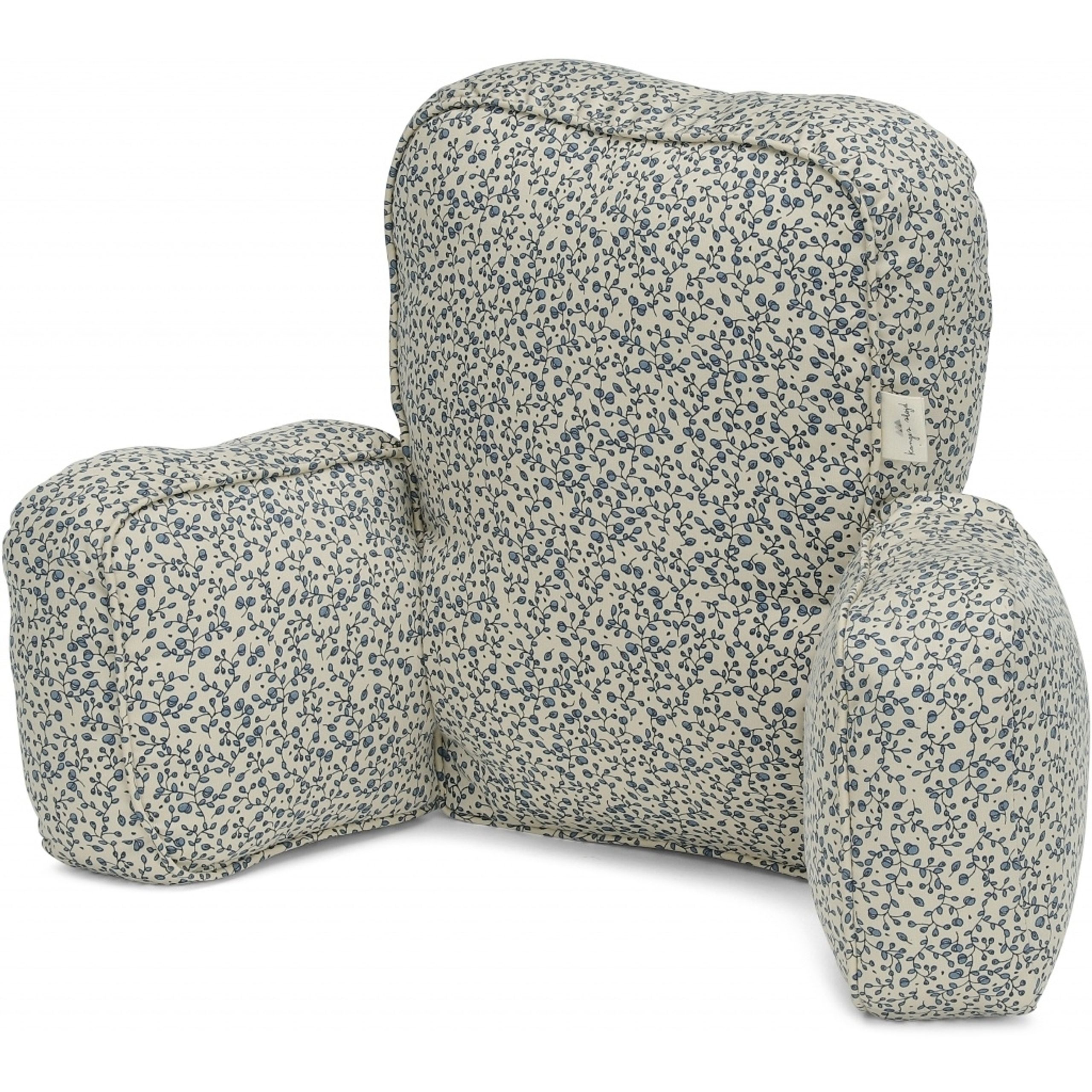 Konges Sløjd - Pillow - PRAM PILLOW - BLUE BLOSSOM MIST