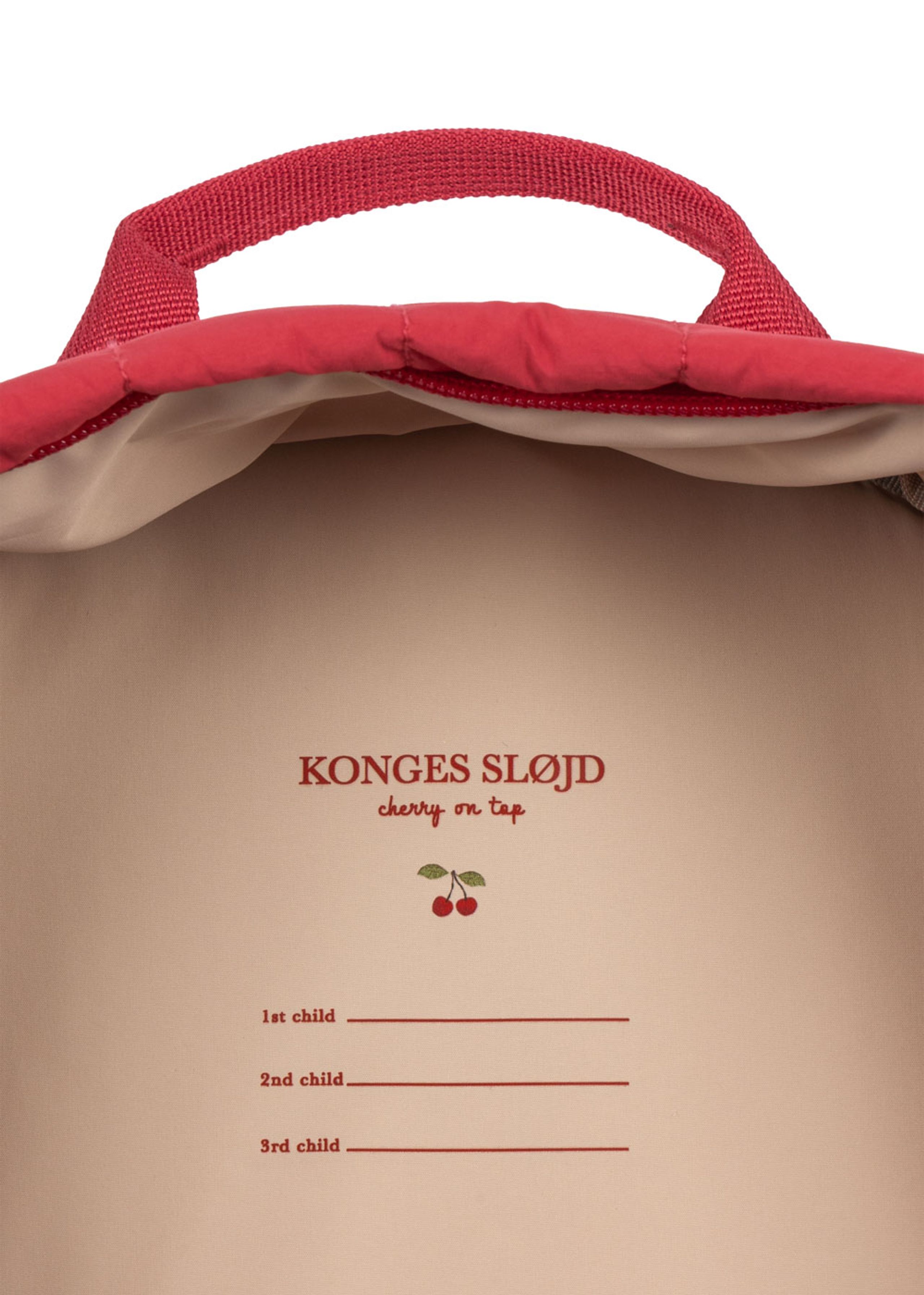 Konges Sløjd - Rucksack - Juno Sparkle Backpack - RASPBERRY WINE