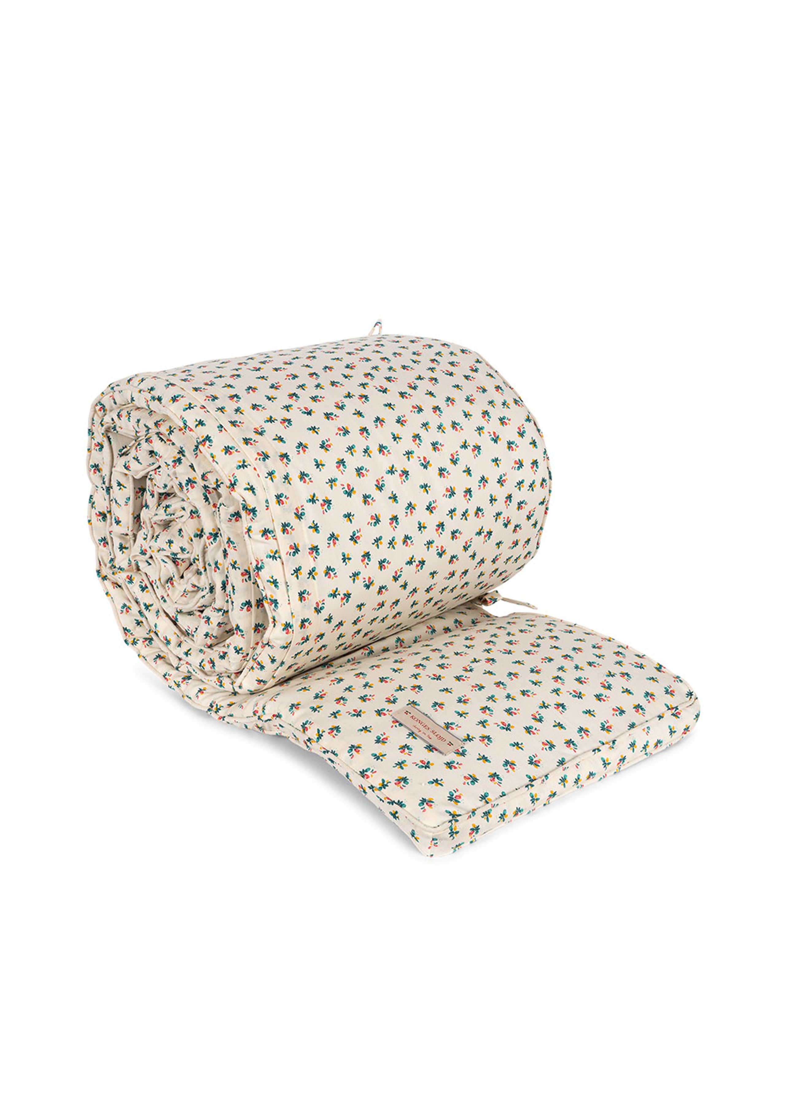 Konges Sløjd - Nestchen - Bed Bumper Firm - FLEUR COLORÉ