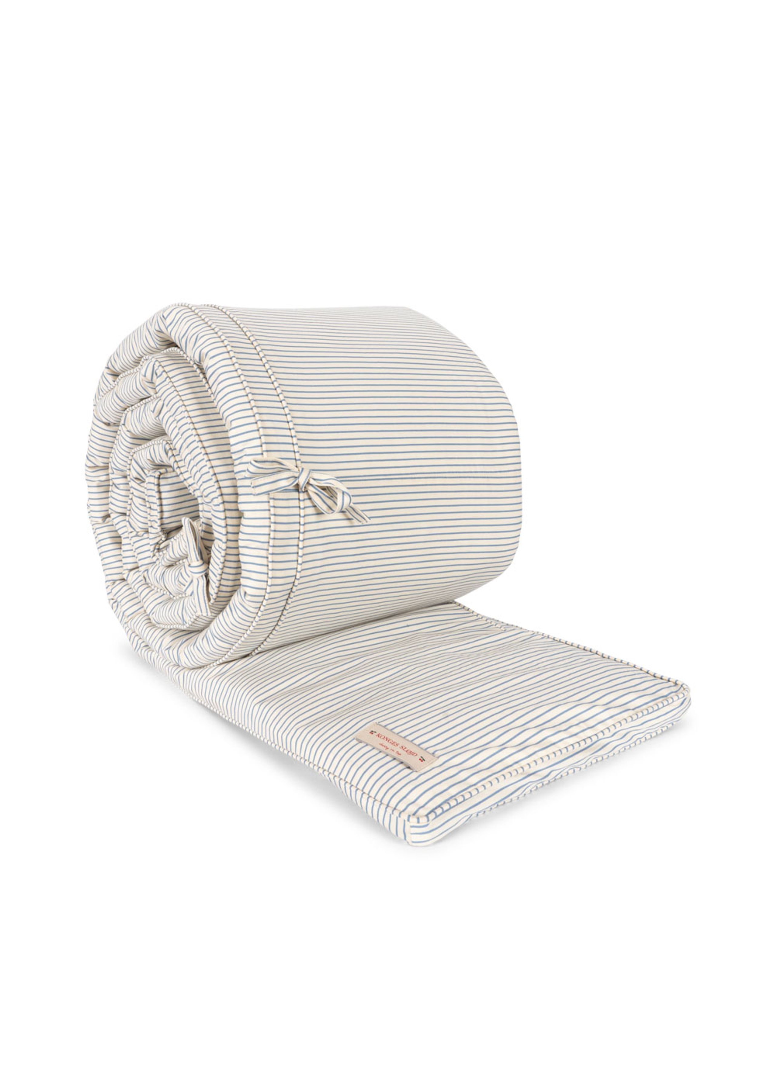 Konges Sløjd - Bed Bumper - Bed Bumper Firm - STRIPE BLUIE
