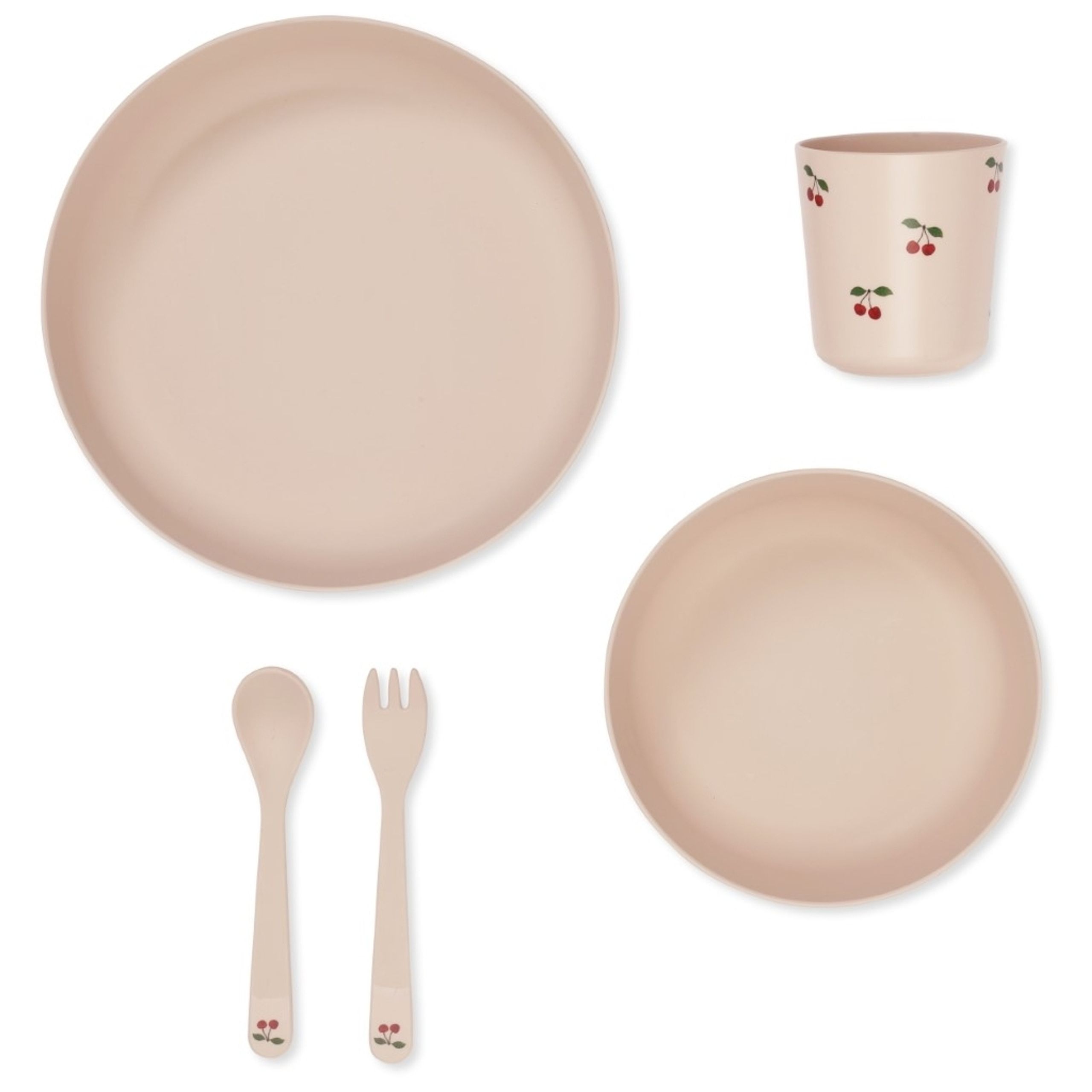 Konges Sløjd - Dining set - PLA DINNER SETS - Cherry