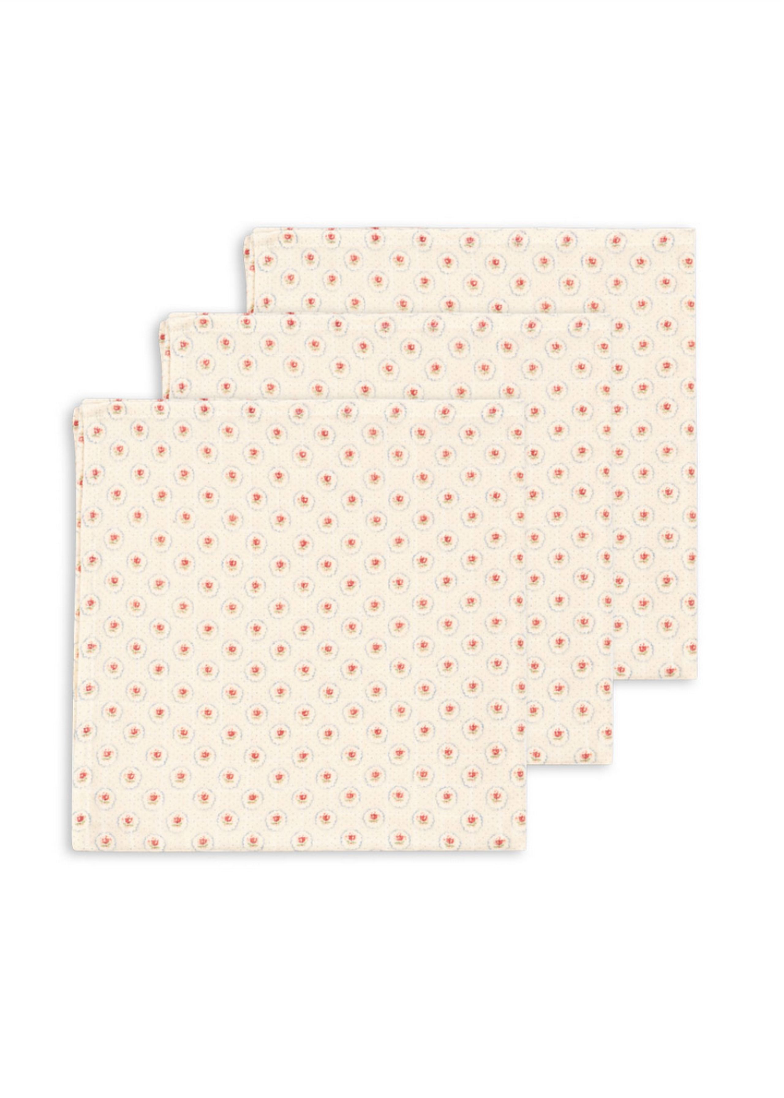 Konges Sløjd - Látkové pleny - 3 Pack Muslin Cloth Gots - MIRAGE