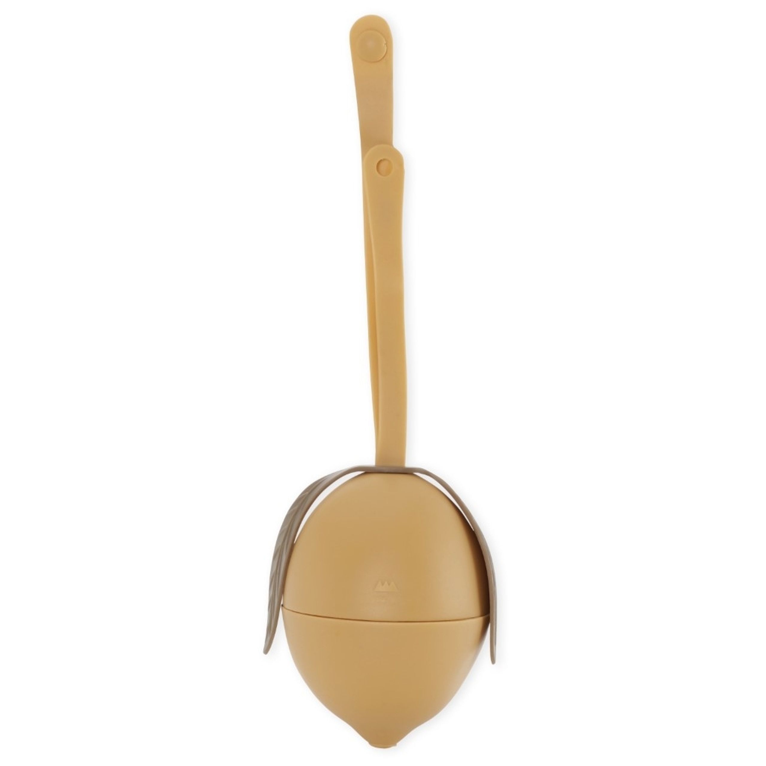 Konges Sløjd - Estojo de linho - SILICONE PACIFIER CASE LEMON - LEMON