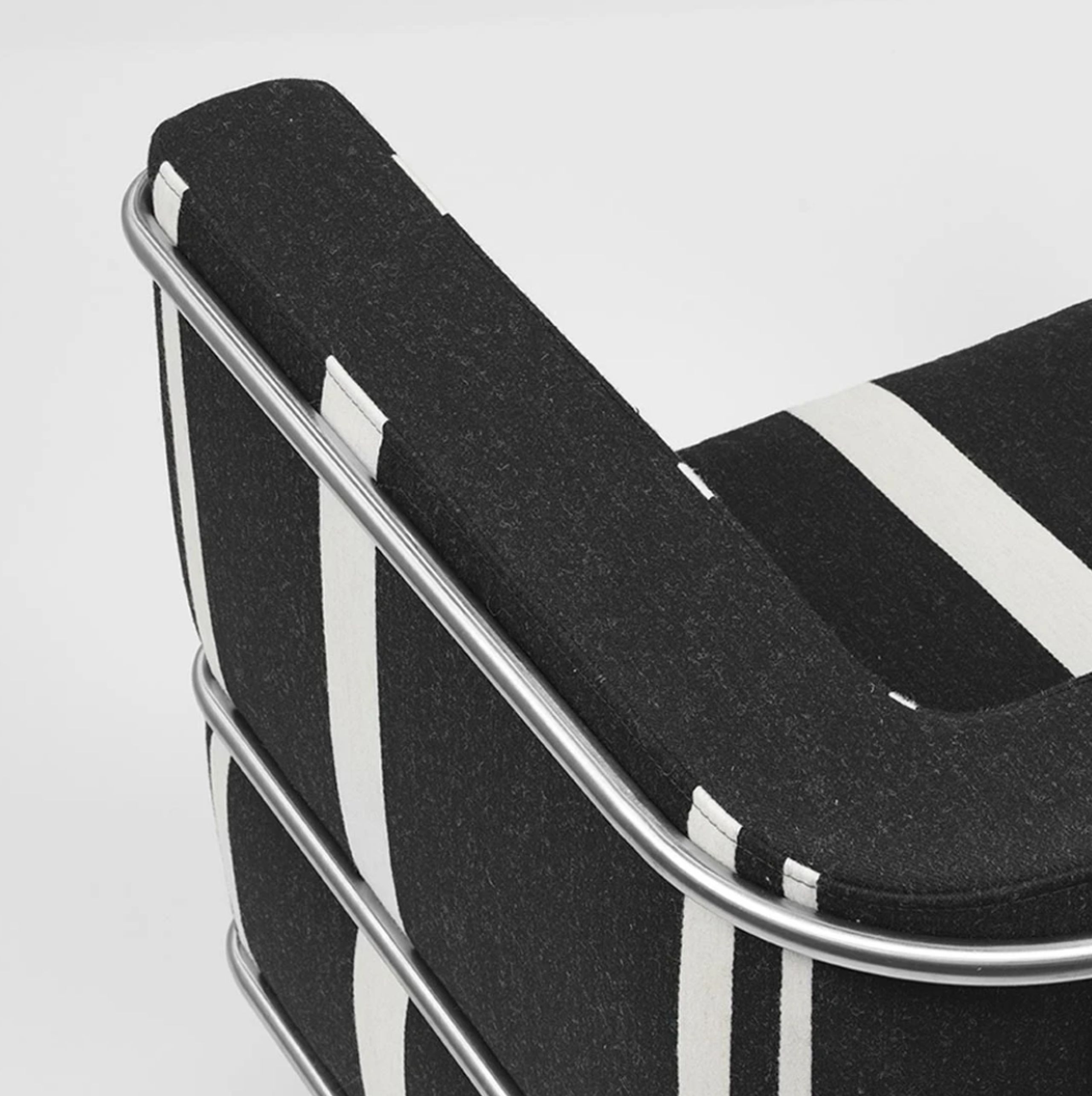 Kristina Dam - Couch - Modernist Sofa 2-Seater - Black Gabriel Savak Textile