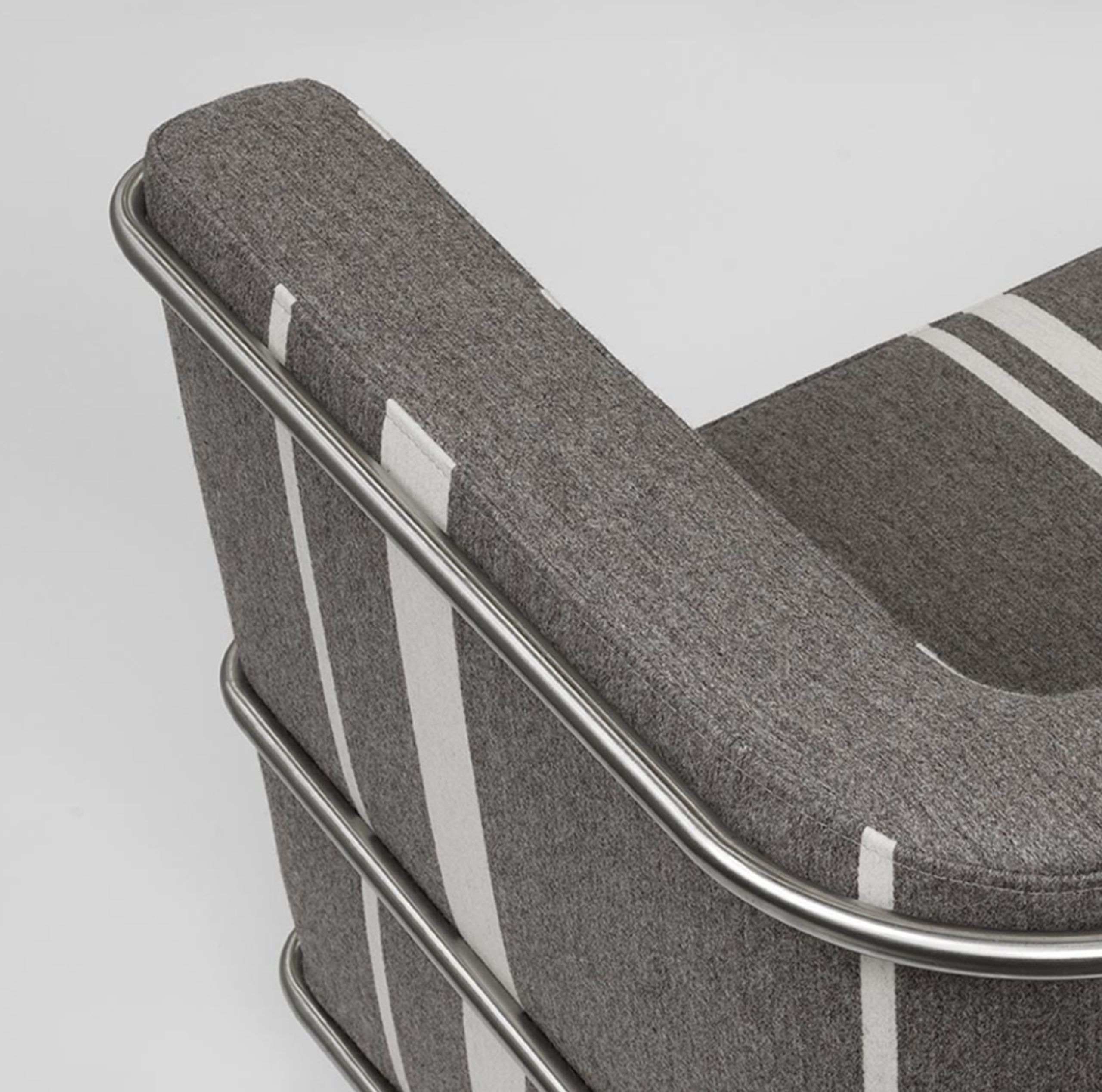 Kristina Dam - Sofa - Modernist Sofa 2-Seater - Grey - Gabriel Savak Textile