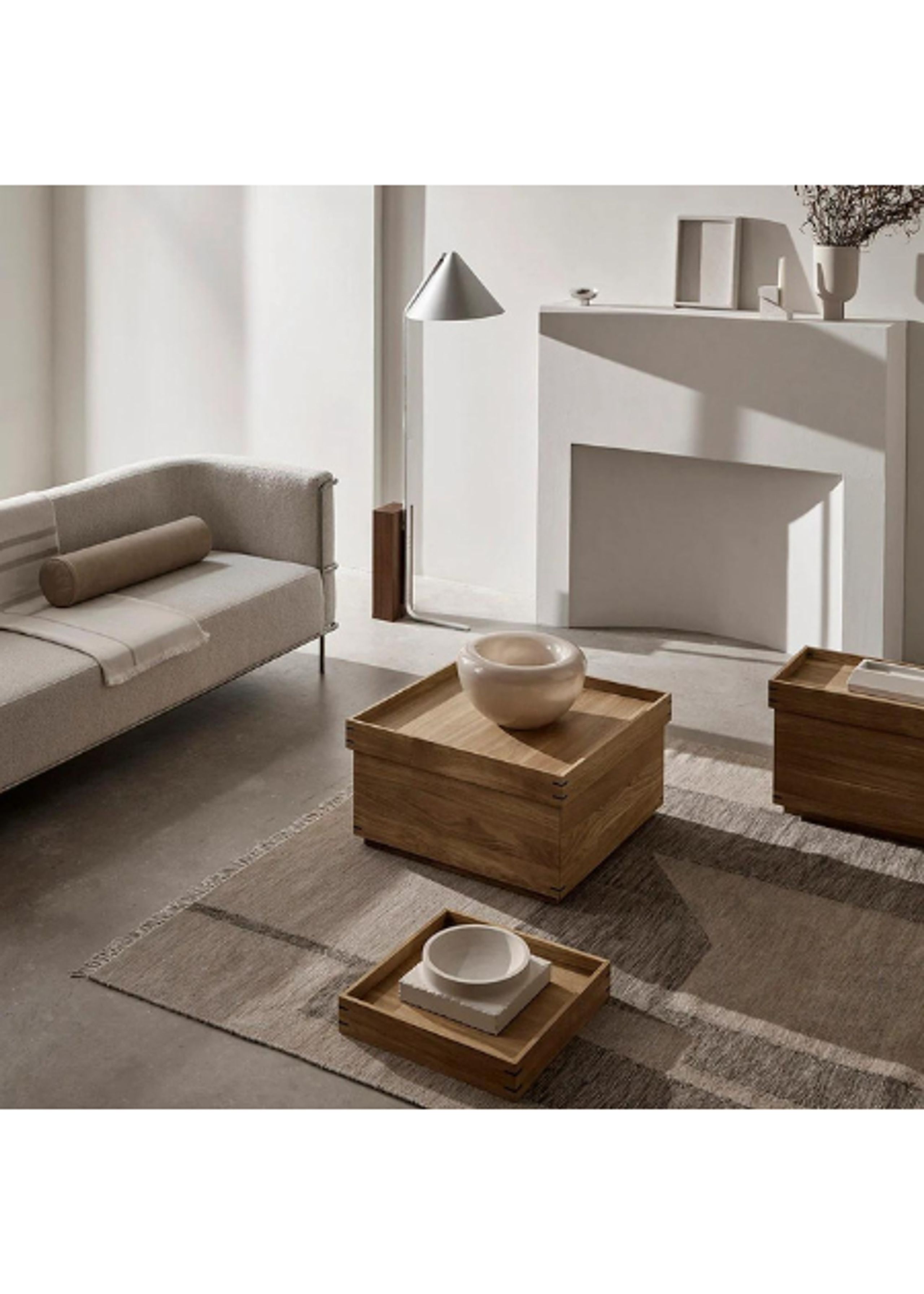 Kristina Dam Studio - Tray - Japanese Tray - Oiled Oak - Small