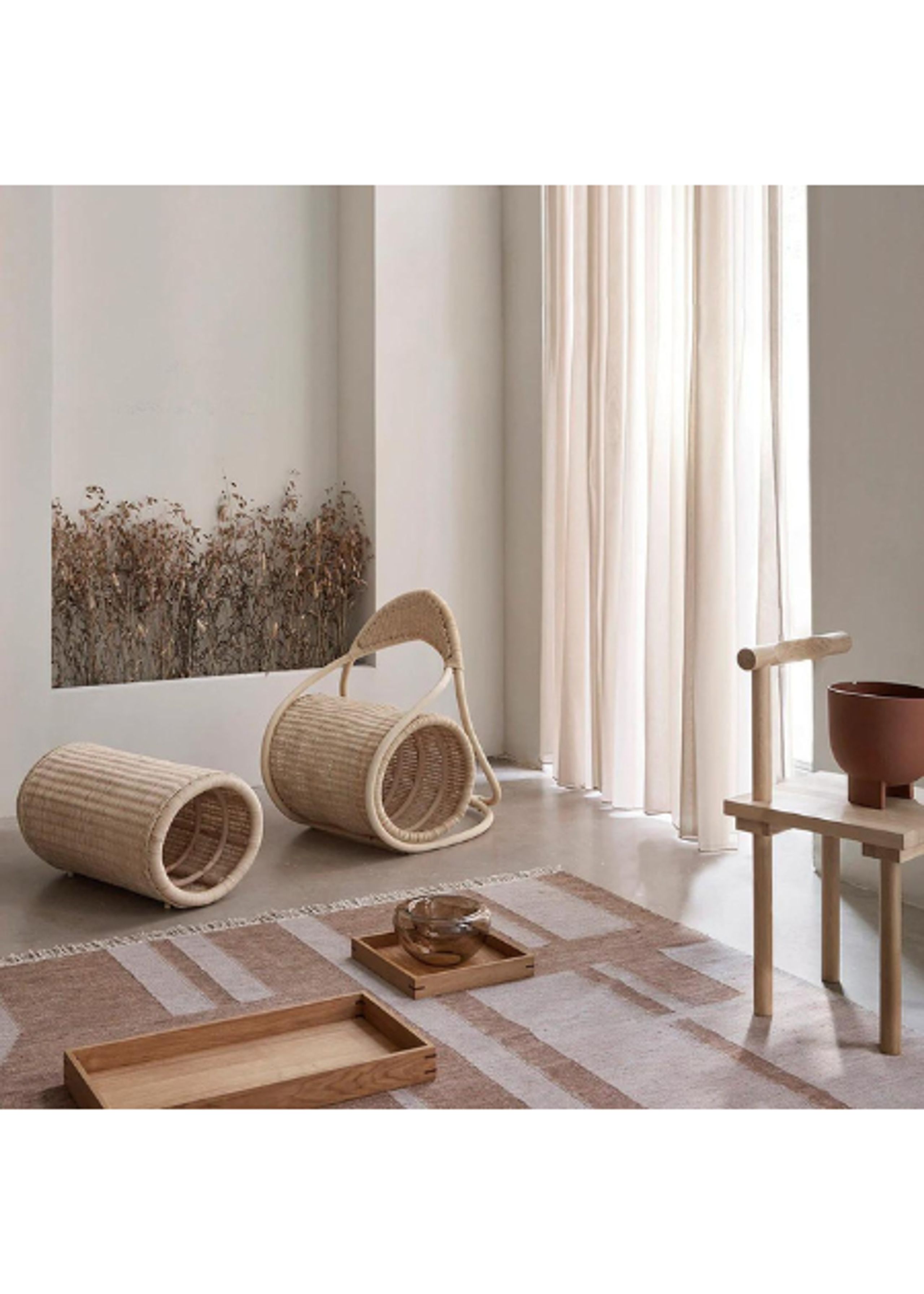 Kristina Dam Studio - Tray - Japanese Tray - Oiled Oak - Small