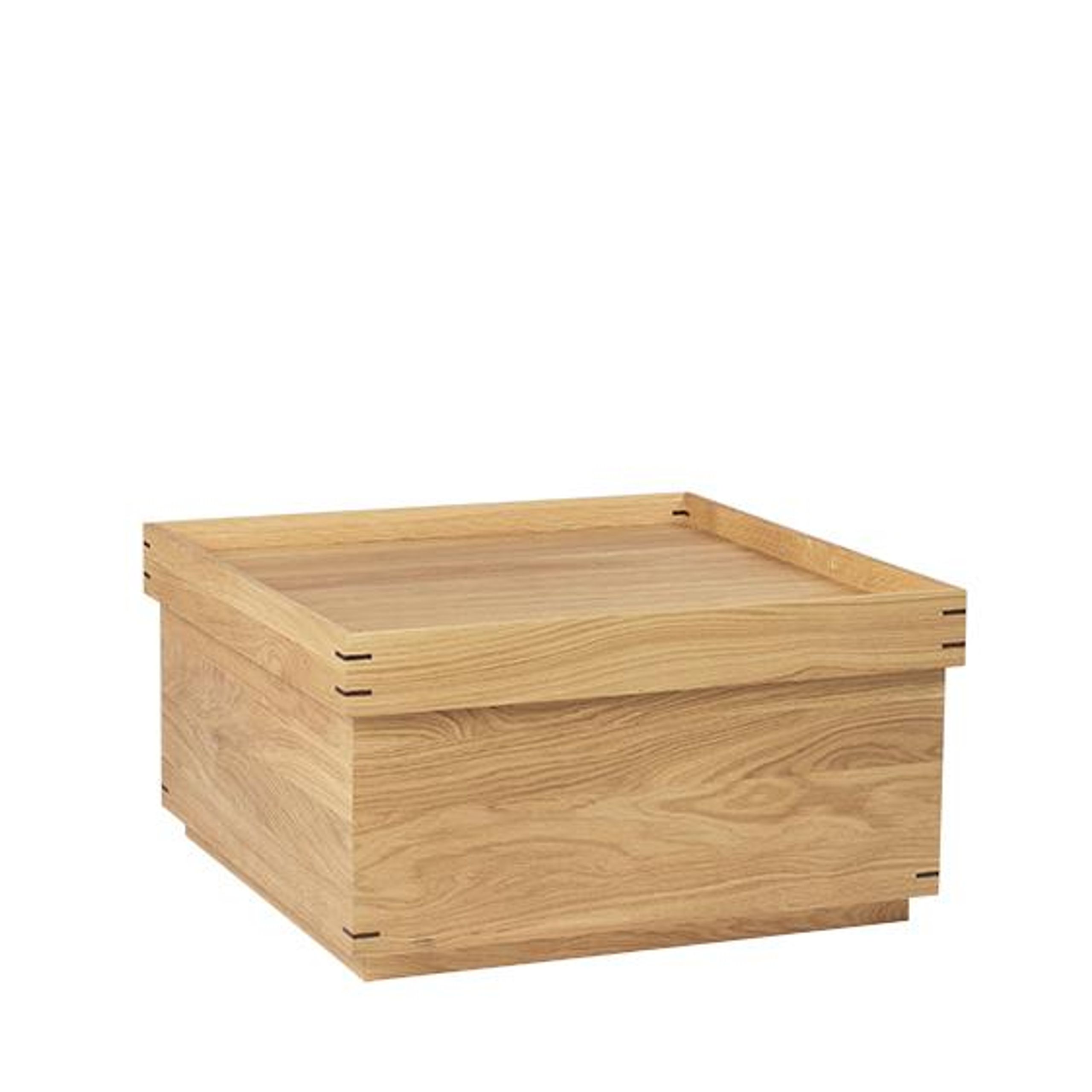 Kristina Dam Studio - Stolik na tacę - Japanese Tray Table - Oak Dark Oiled - Large