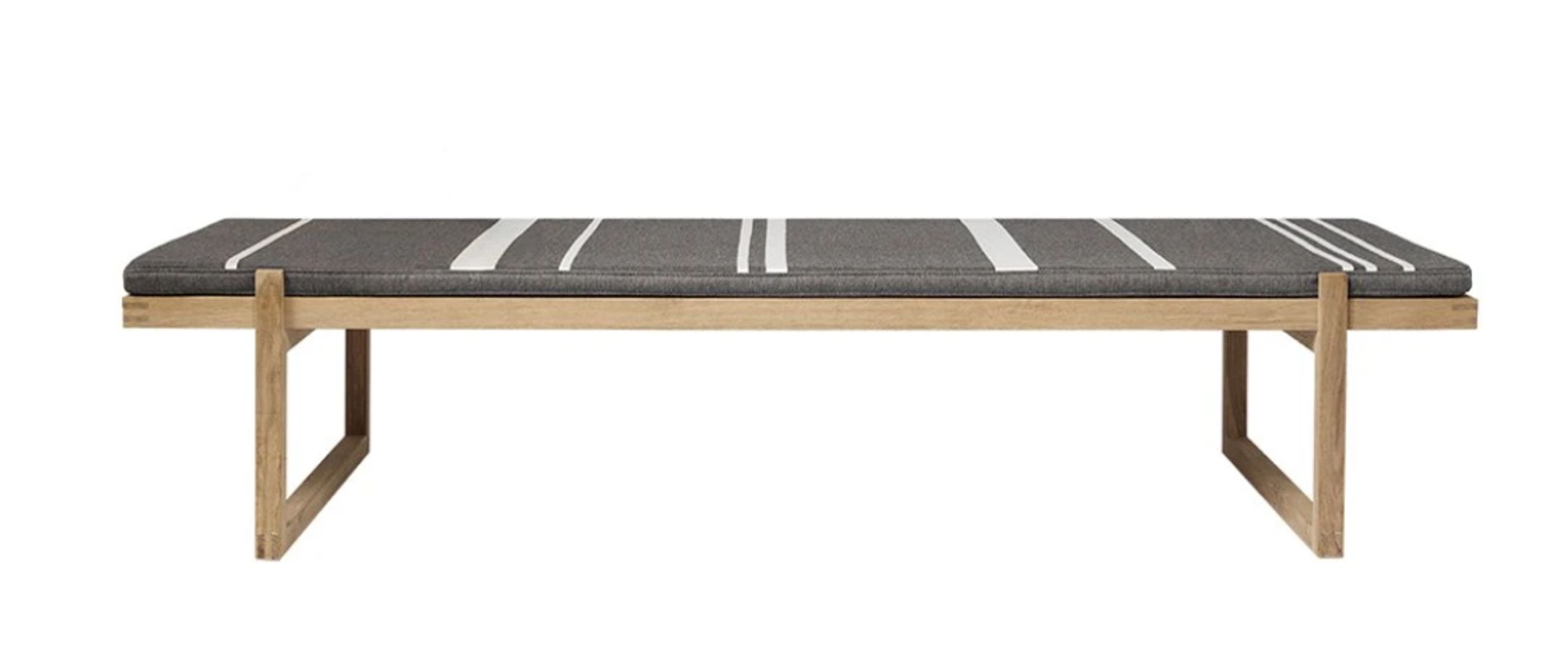 Kristina Dam Studio - Matratze - Minimal Daybed Mattress - Grey - Gabriel Savak Textile