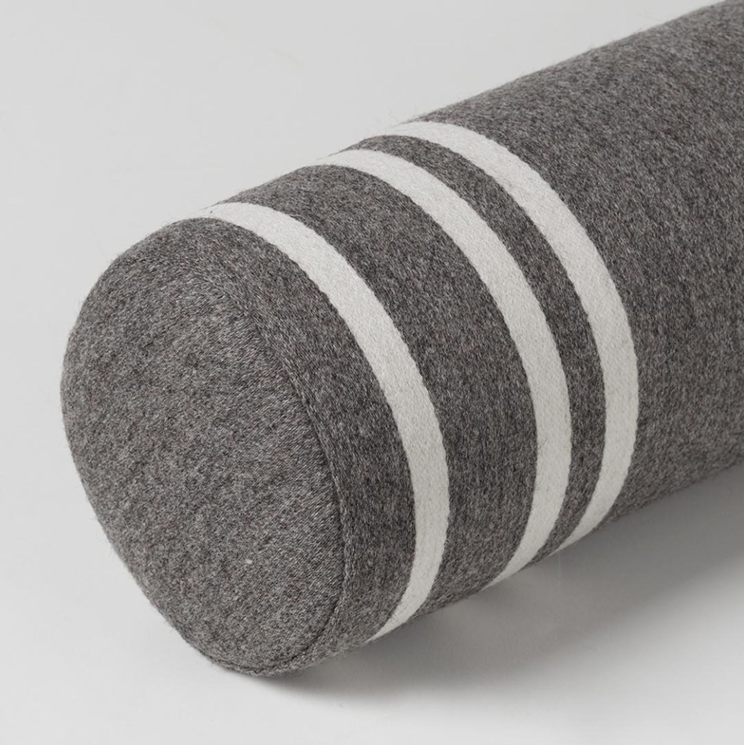 Kristina Dam Studio - Pillow - Minimal Pillow - Grey - Gabriel Savak Textile