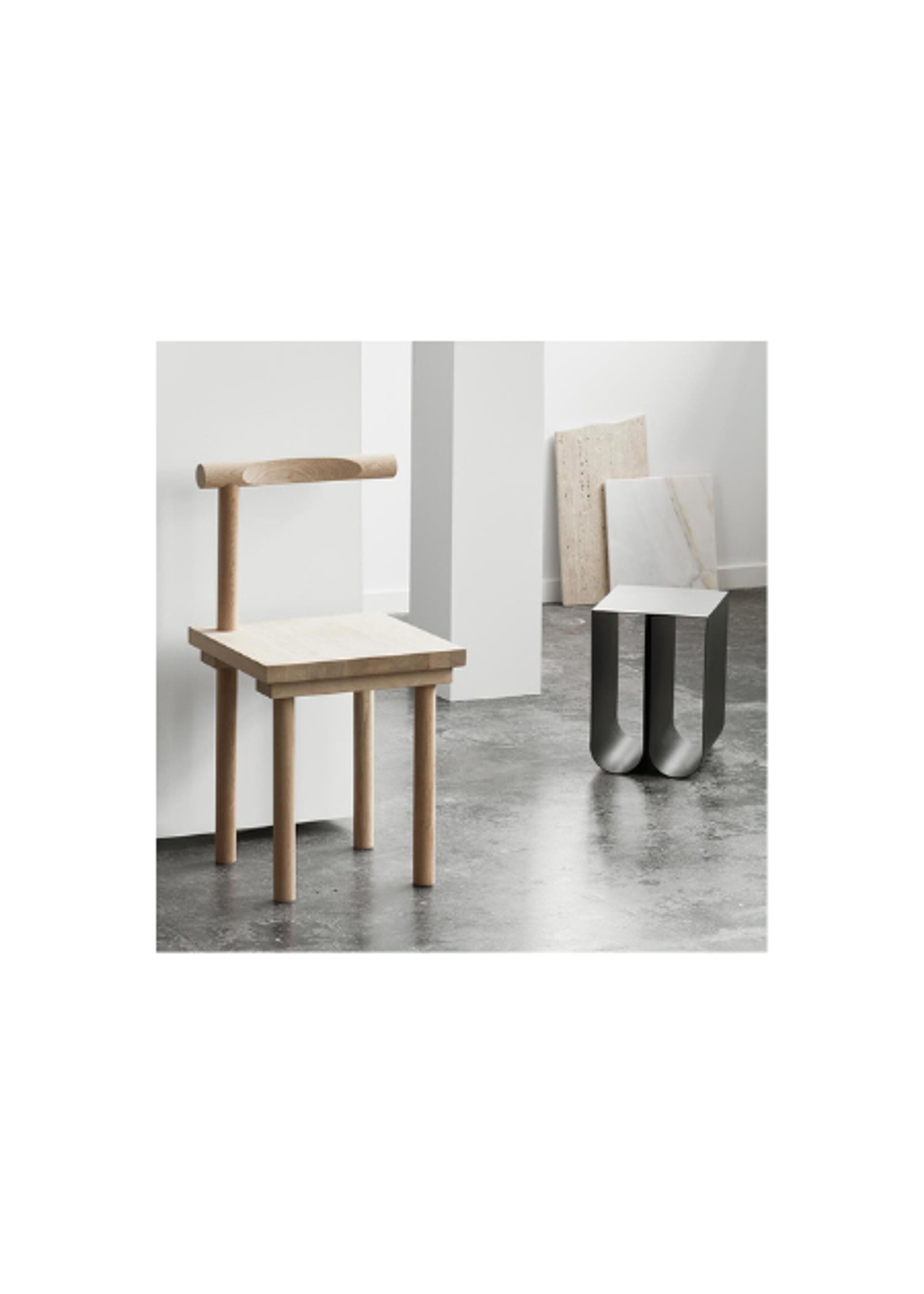 Kristina Dam Studio - Side table - Curved Side Table - Black