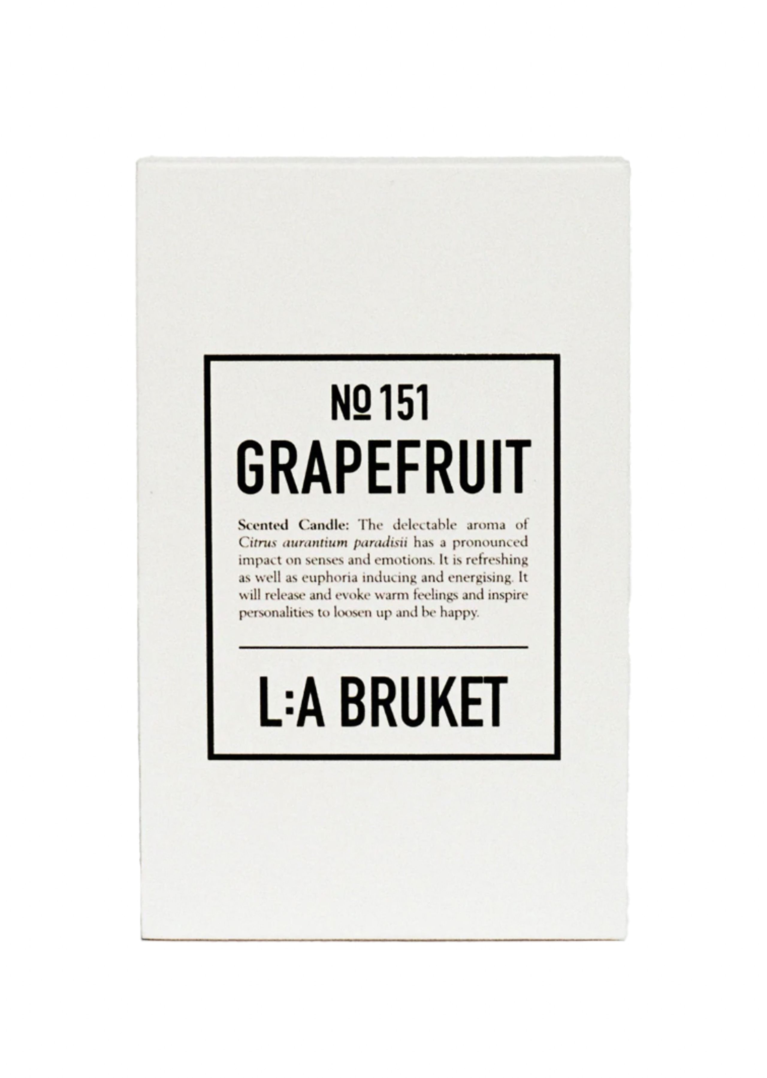 L:A Bruket - Duftkerzen - Scented Candles - No. 151 Grapefruit