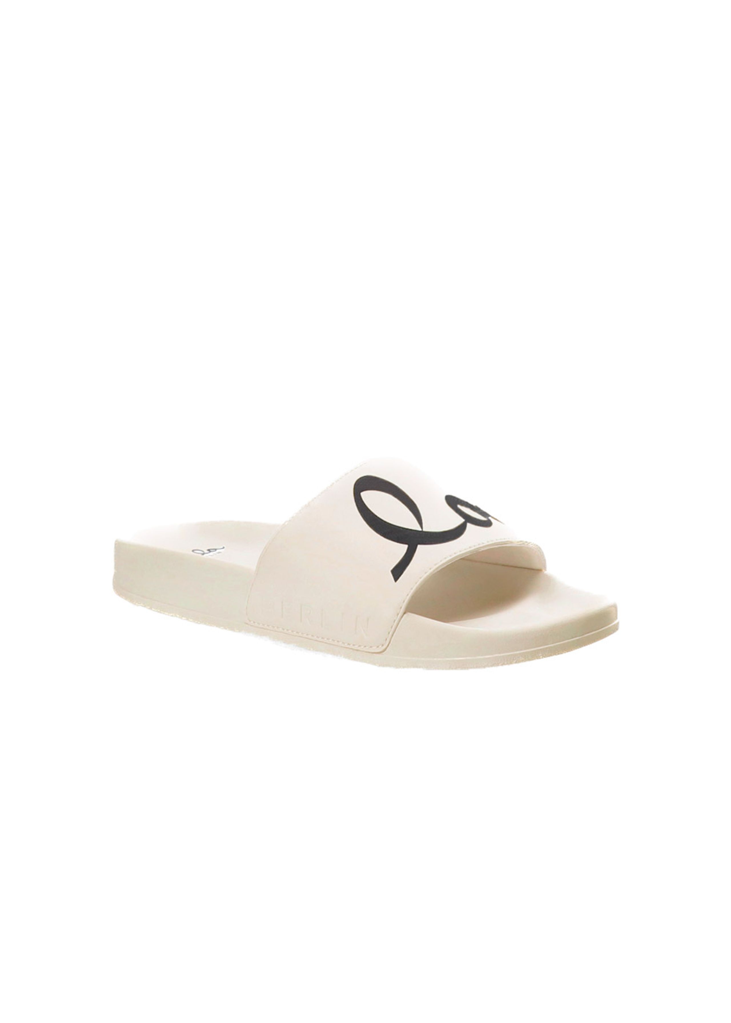 LALA Berlin - Sandalen - Beach Slider Bilbao - Off White / Black