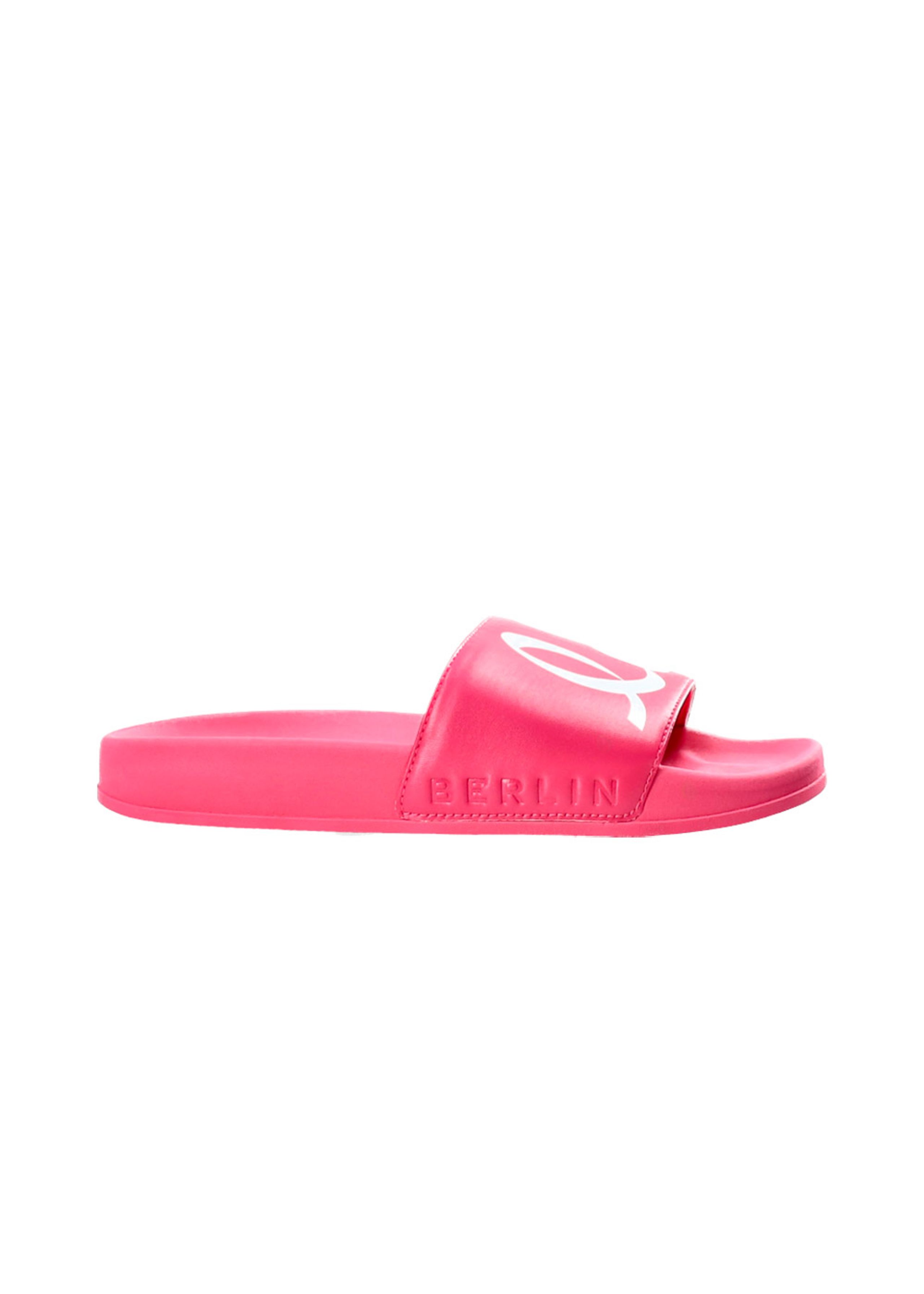 LALA Berlin - Sandaler - Beach Slider Bilbao - Pink / White
