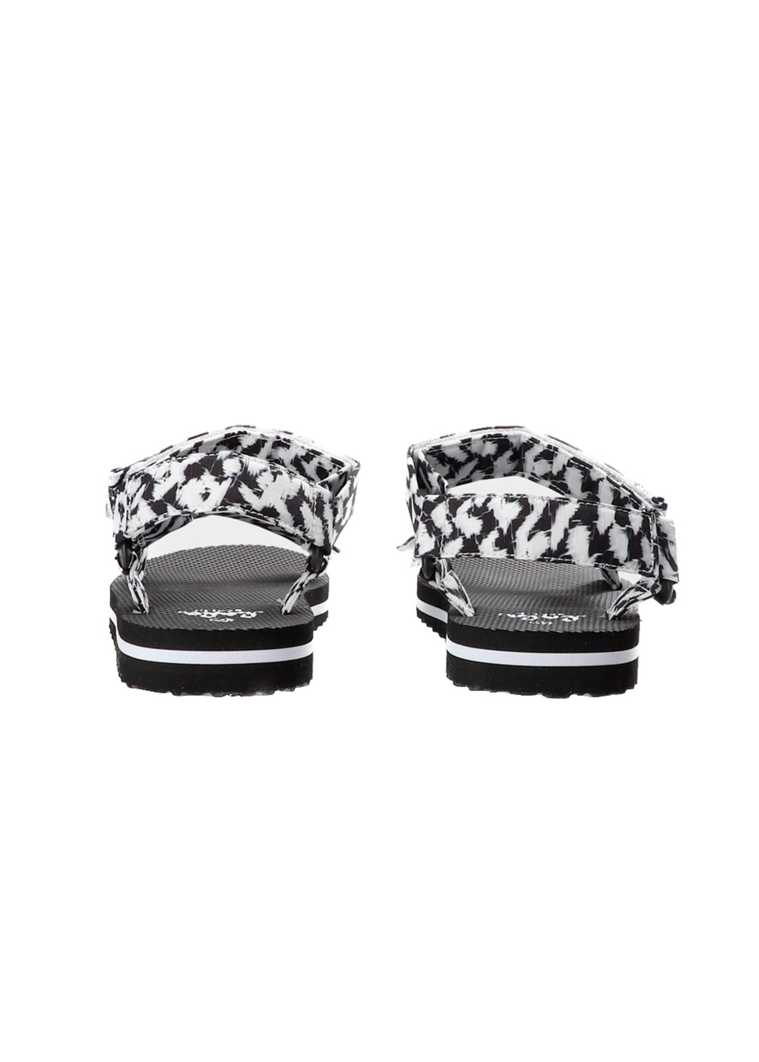 LALA Berlin - Sandaler - Sandal Sona - Swoosh Black / White