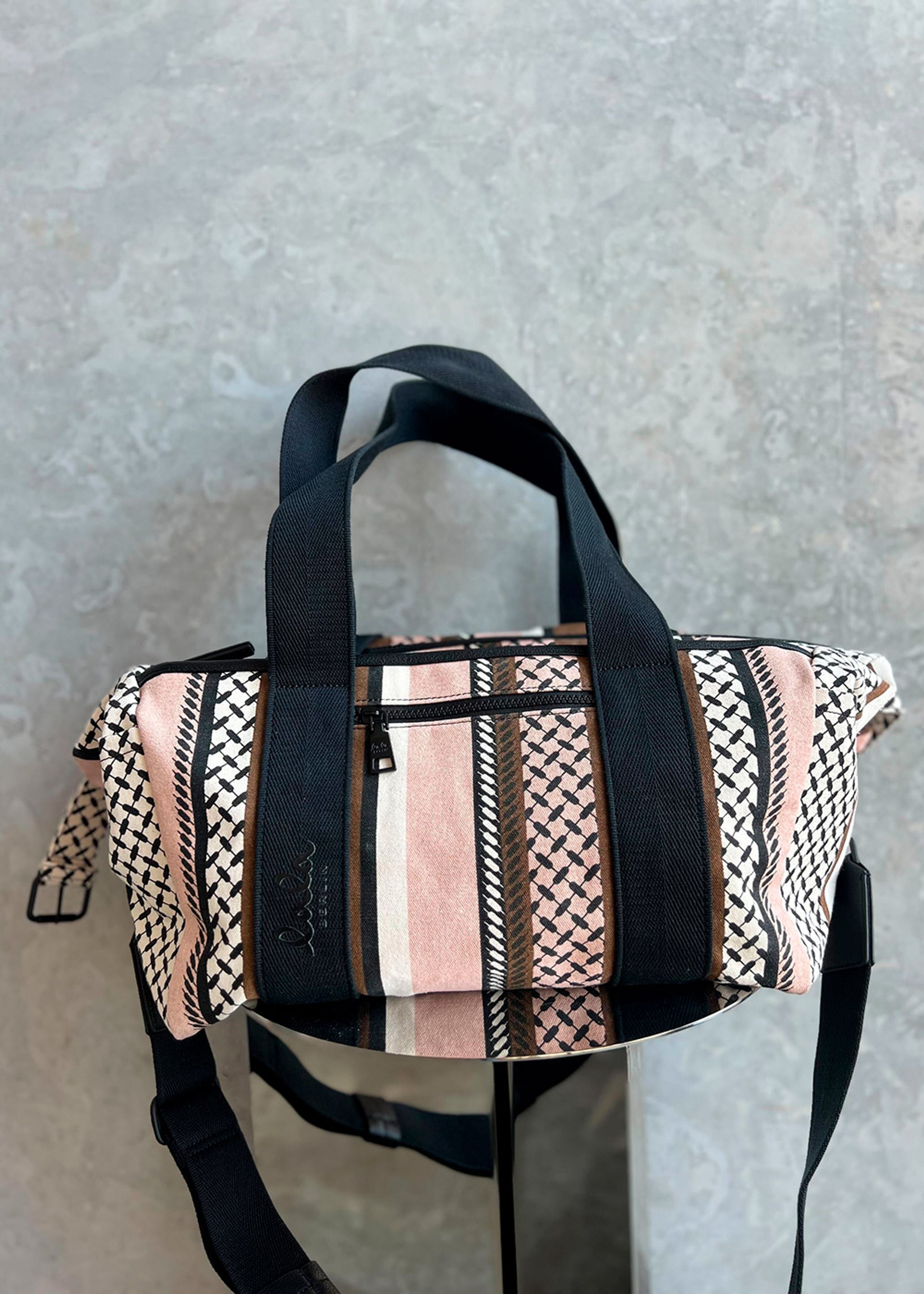 LALA Berlin - Bag - Big Bag Muriel - Multicolor Rose