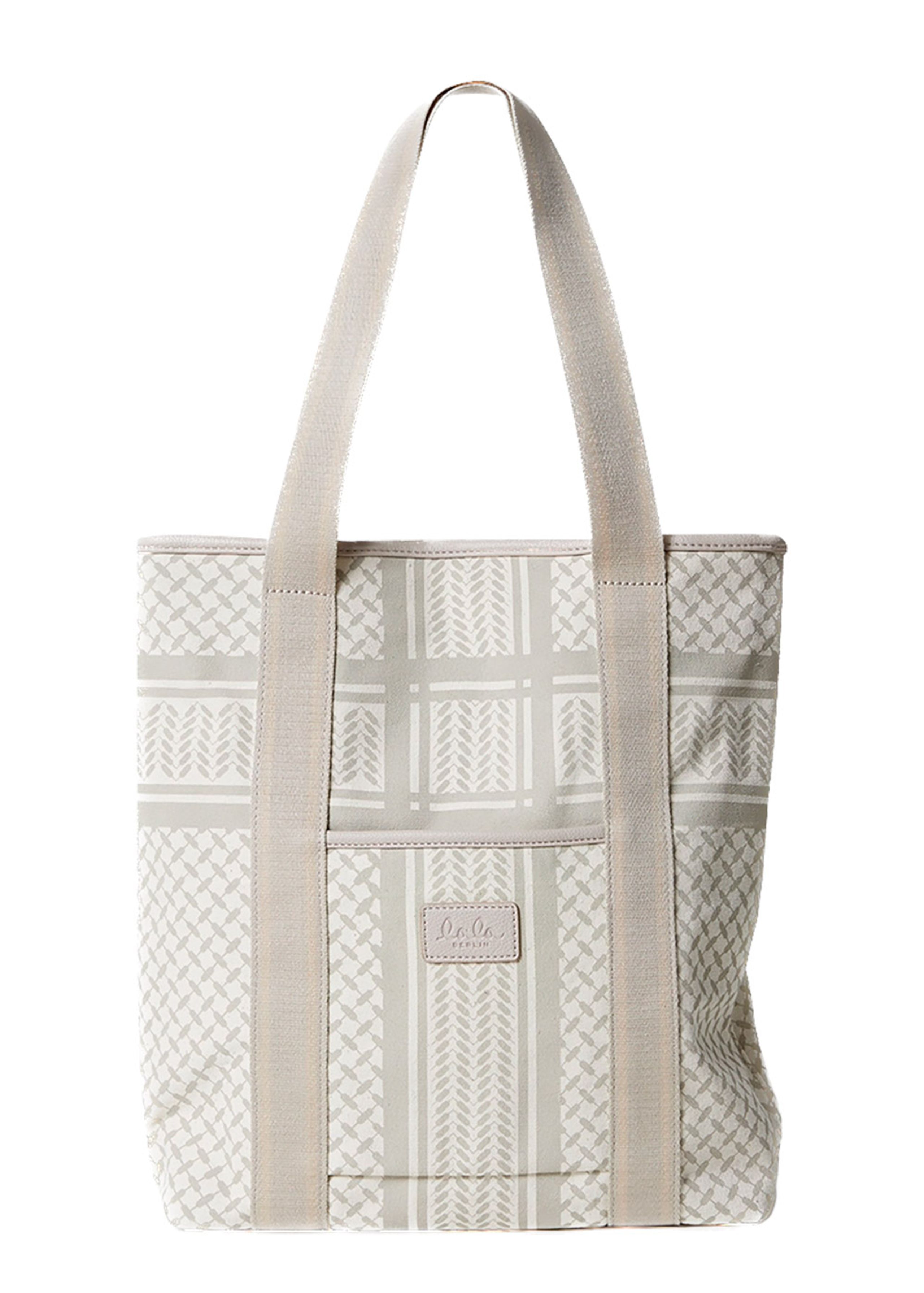 LALA Berlin - Tote Bag - Tote Carmela 2.0 - Heritage Stripe Beige