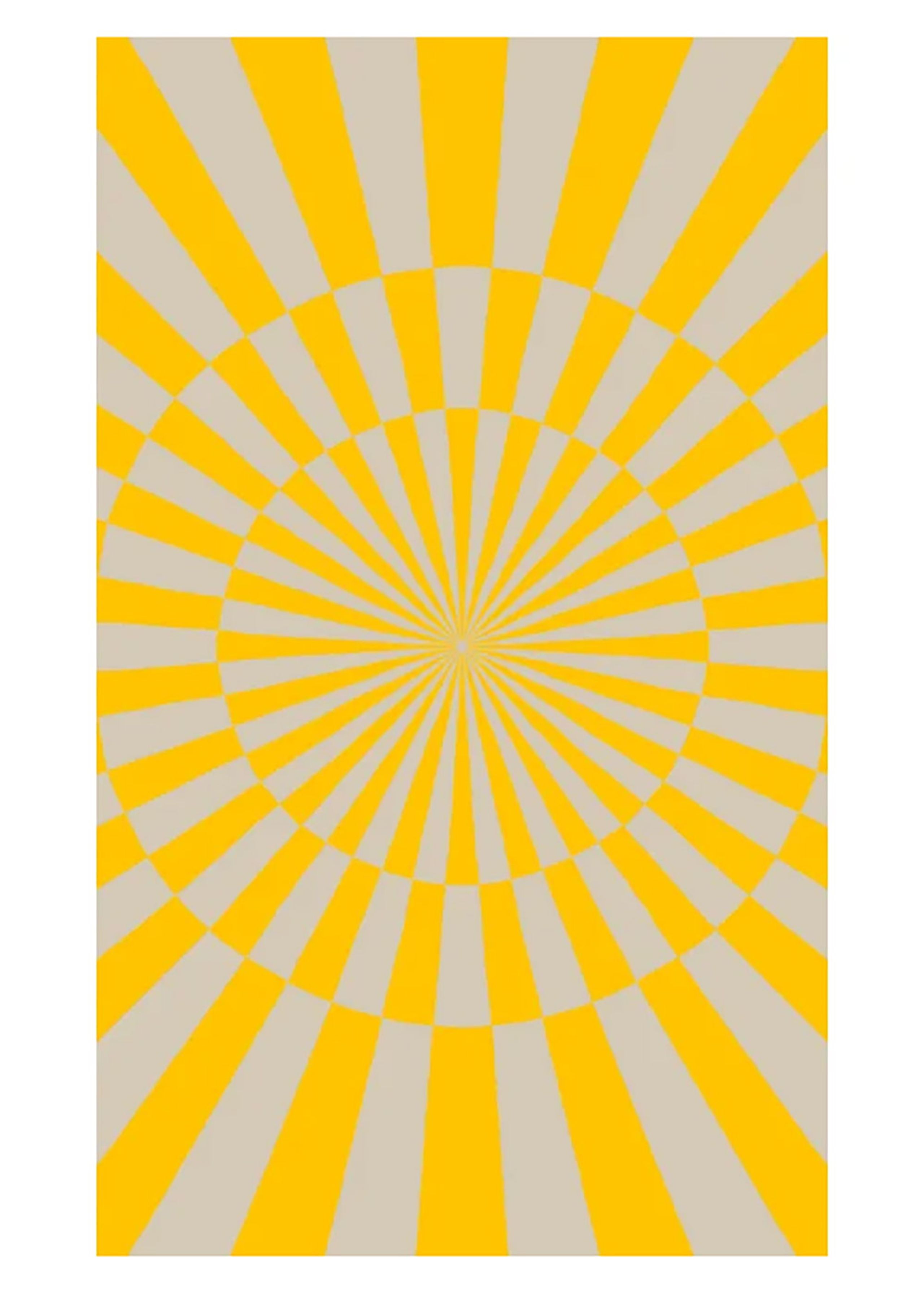 Langkilde & Søn - Nappe - Cirkus Table Cloth - Yellow