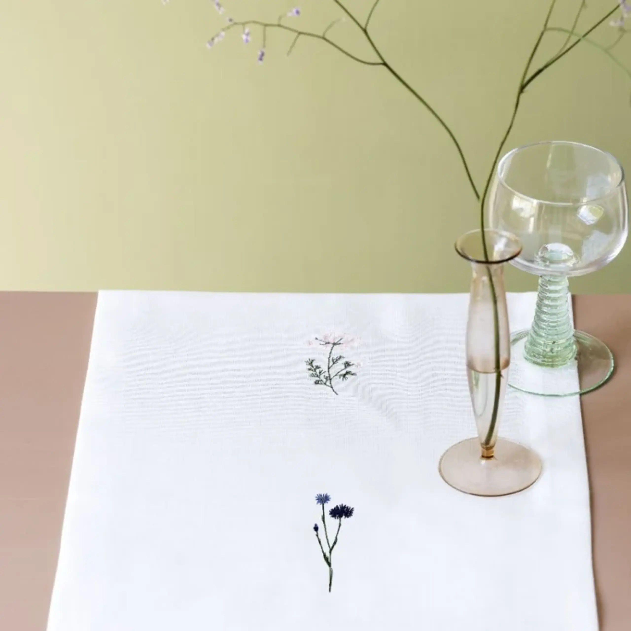 Langkilde & Søn - Tablecloth - FLORA Table-runner - Wild flowers