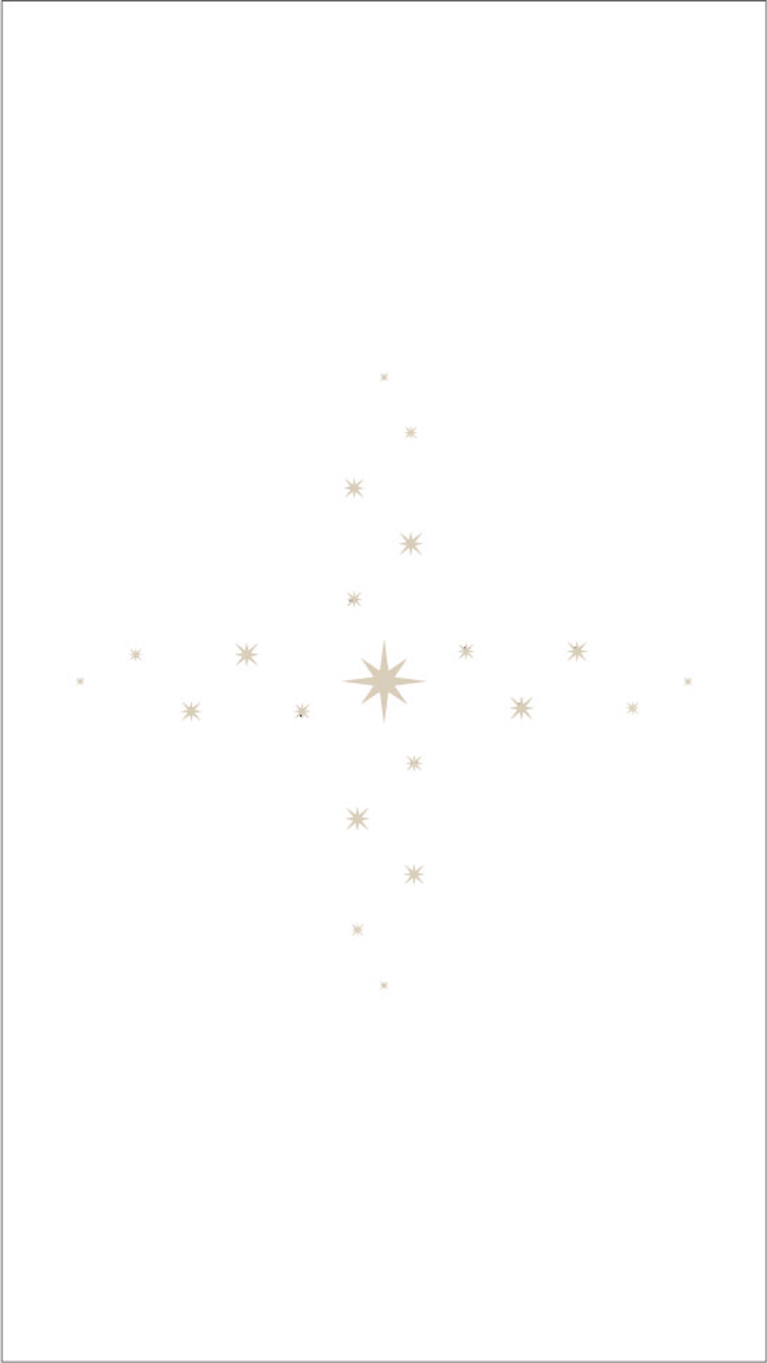 Langkilde & Søn - Tablecloth - Sølvstjernedug - Sølv