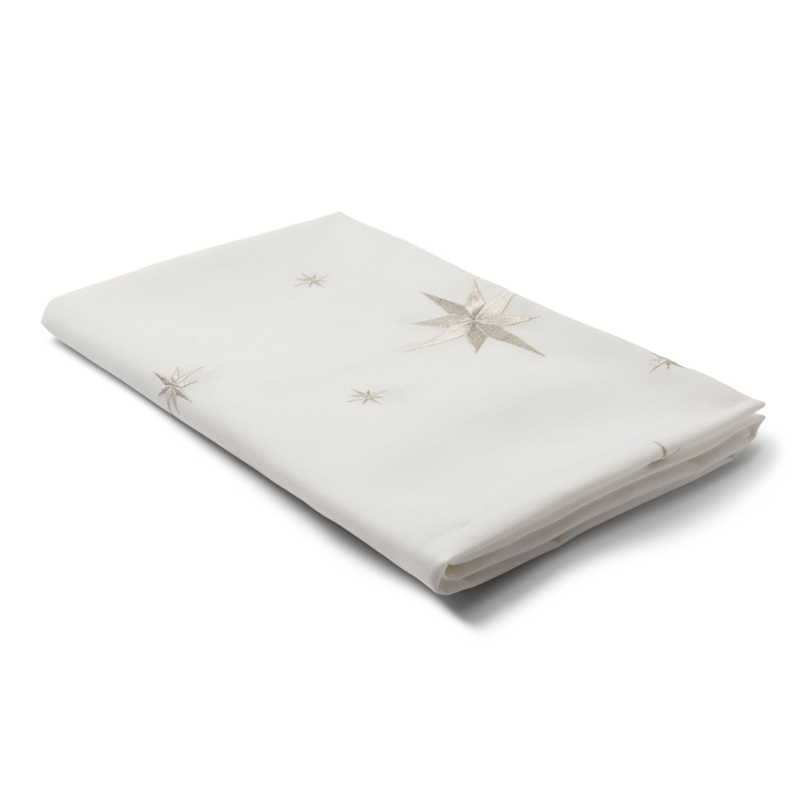 Langkilde & Søn - Tablecloth - Sølvstjernedug - Sølv