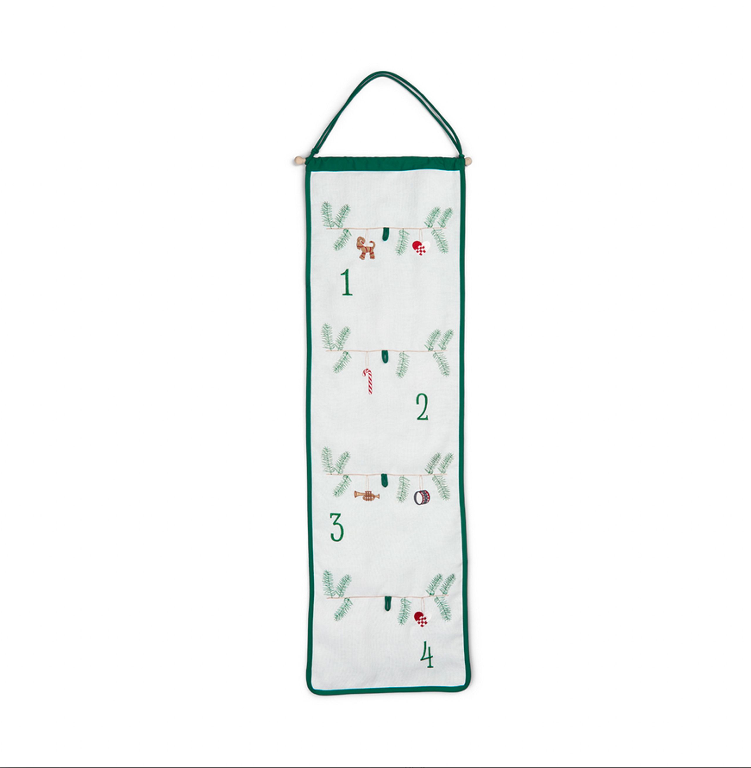 Langkilde & Søn - Weihnachtskalender - Adventskalender - White/Green