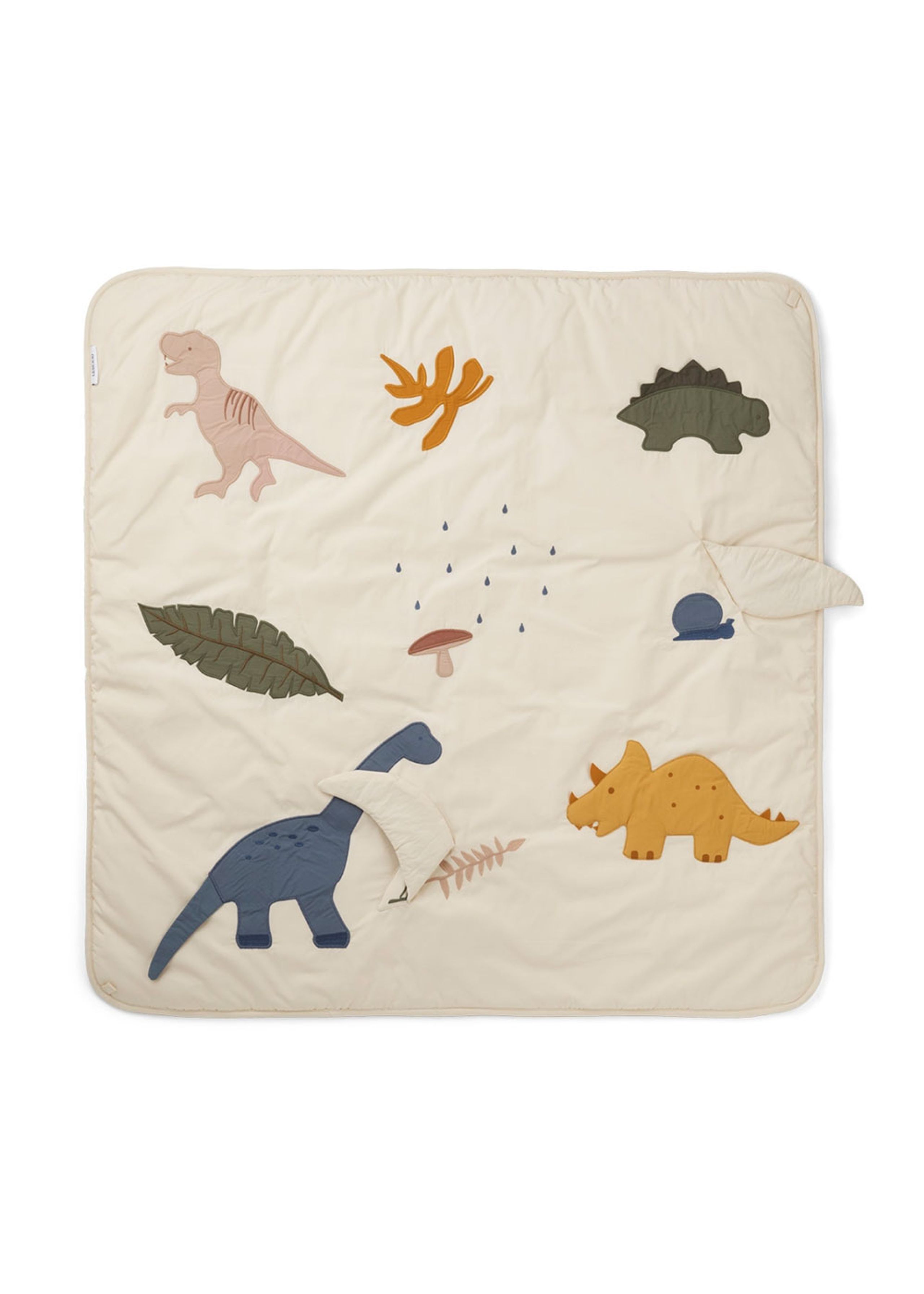 LIEWOOD - Activity blanket - Glenn Aktivitetstæppe - 0240 - Dino mix