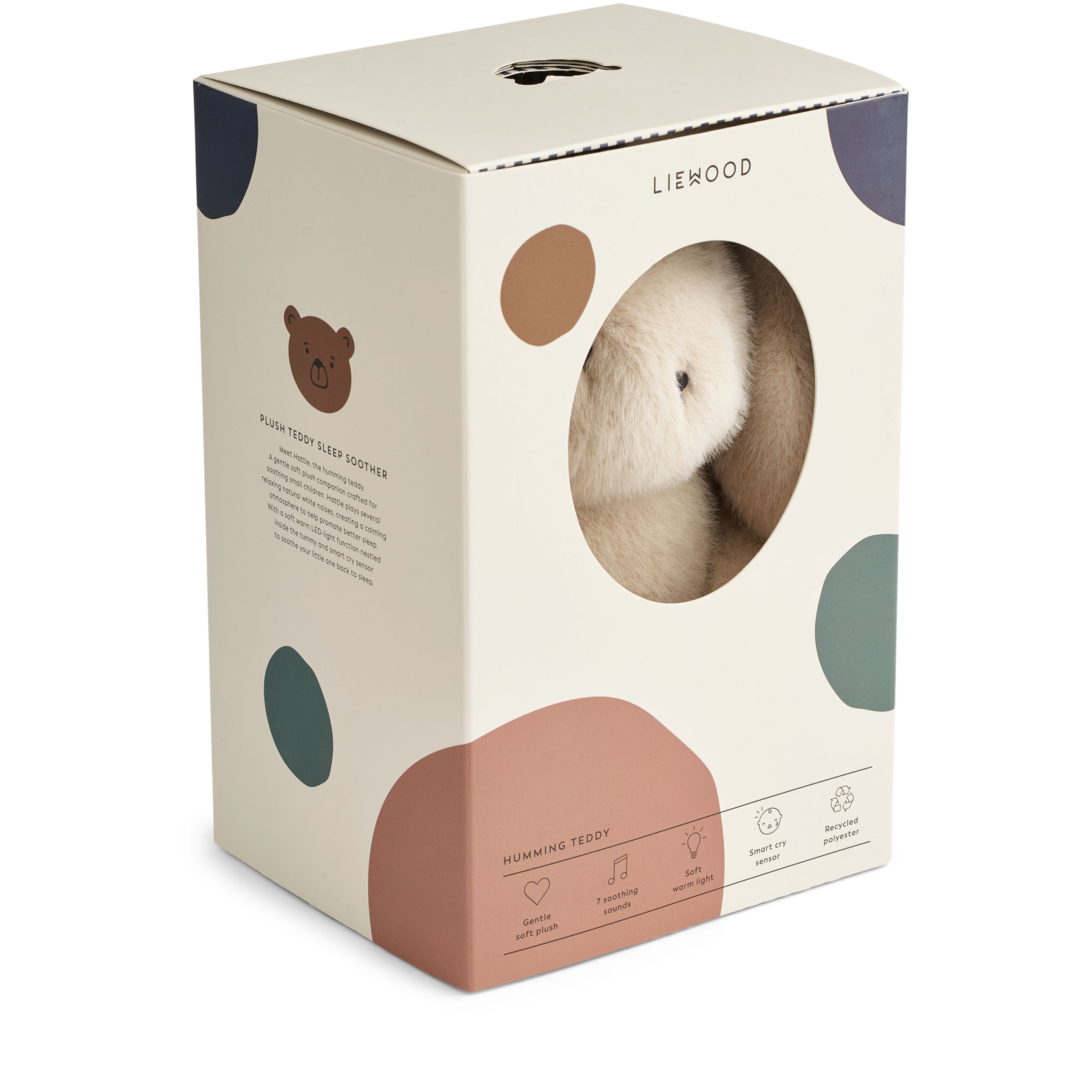 LIEWOOD - Plush toys - Hattie Rabbit Humming Teddy - Mist