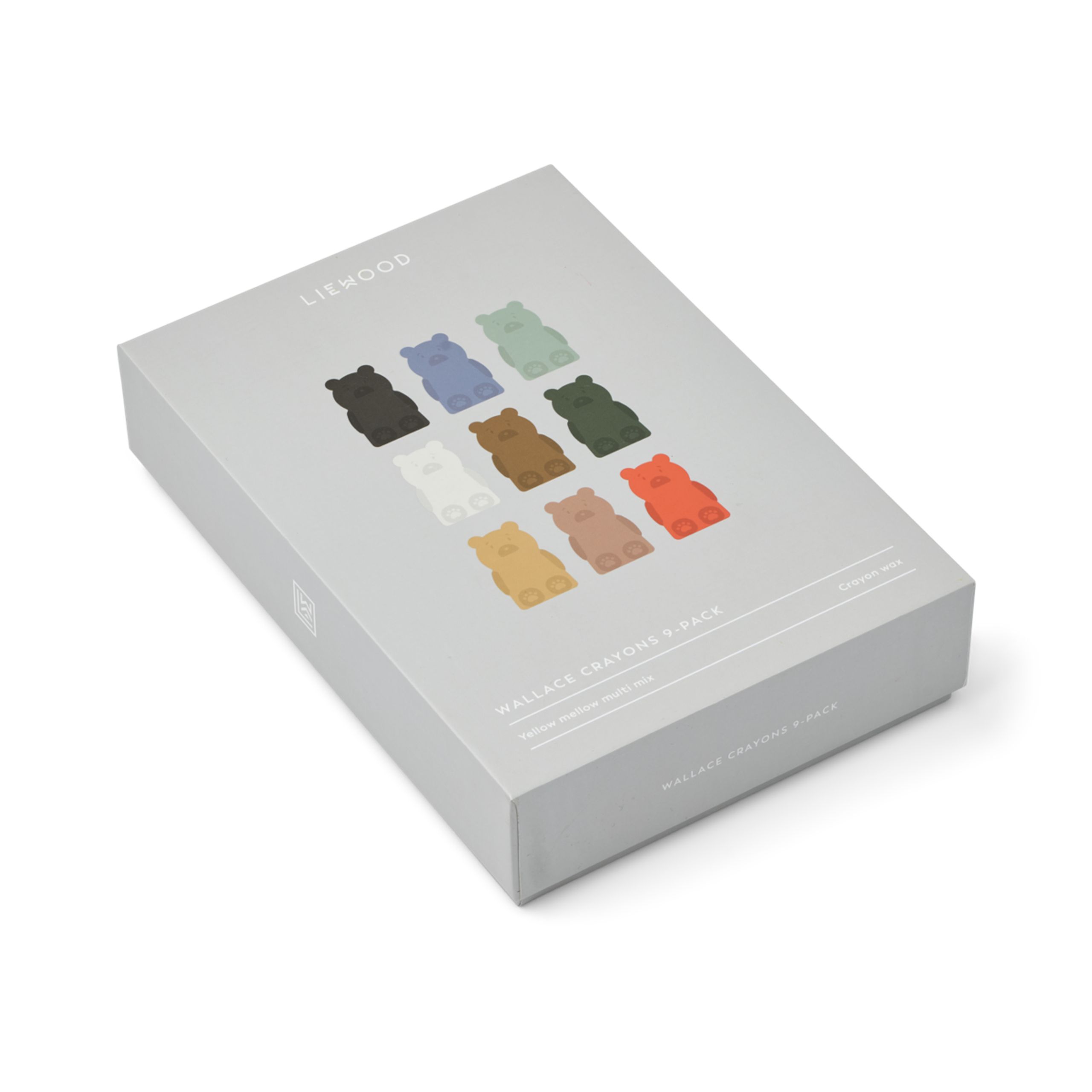 LIEWOOD - Blyanter - Wallace Crayons 9-Pack - Yellow mellow multi mix