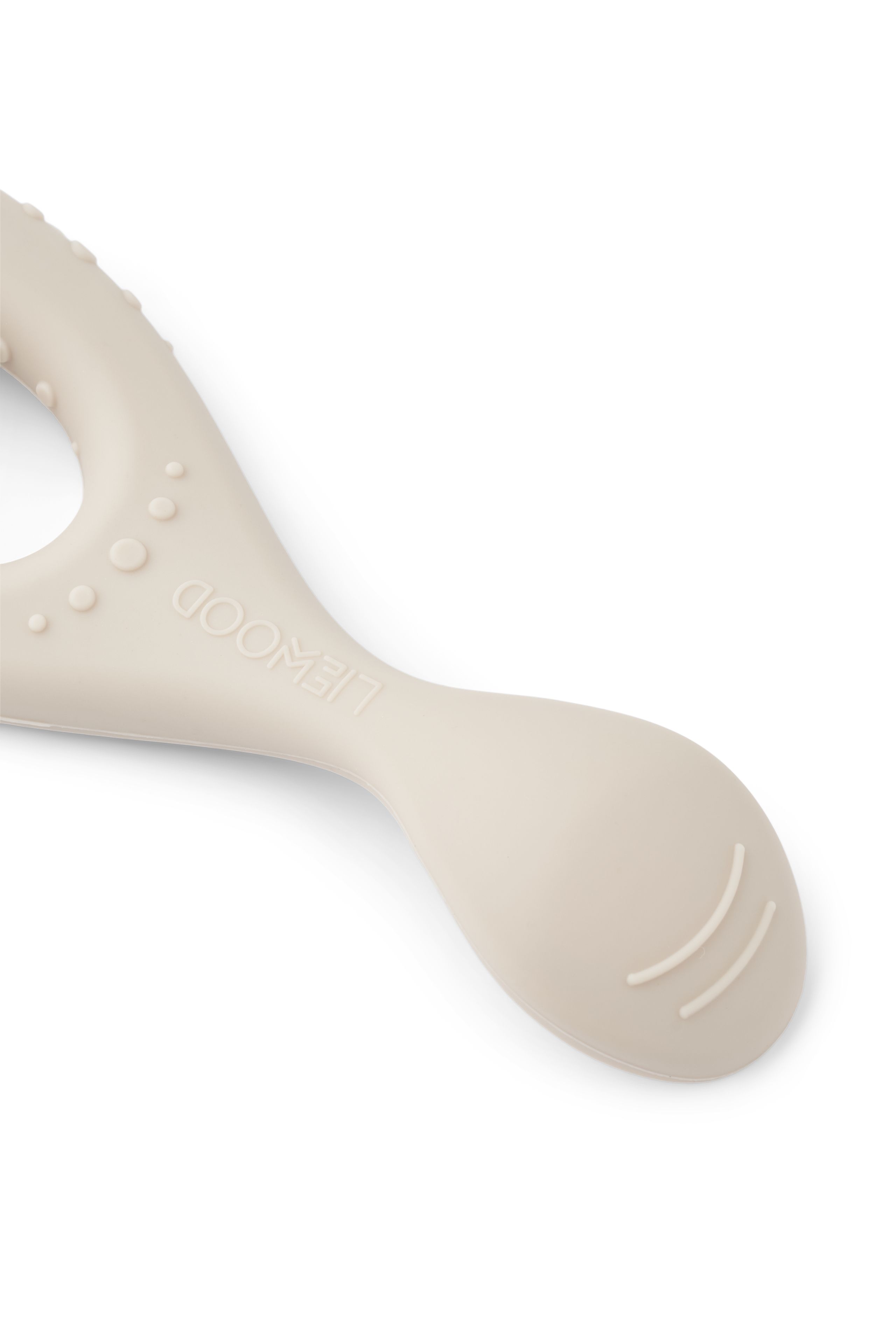 LIEWOOD - Kinderbesteck - Liva Silicone Spoon 4-pack - Sandy Multi Mix