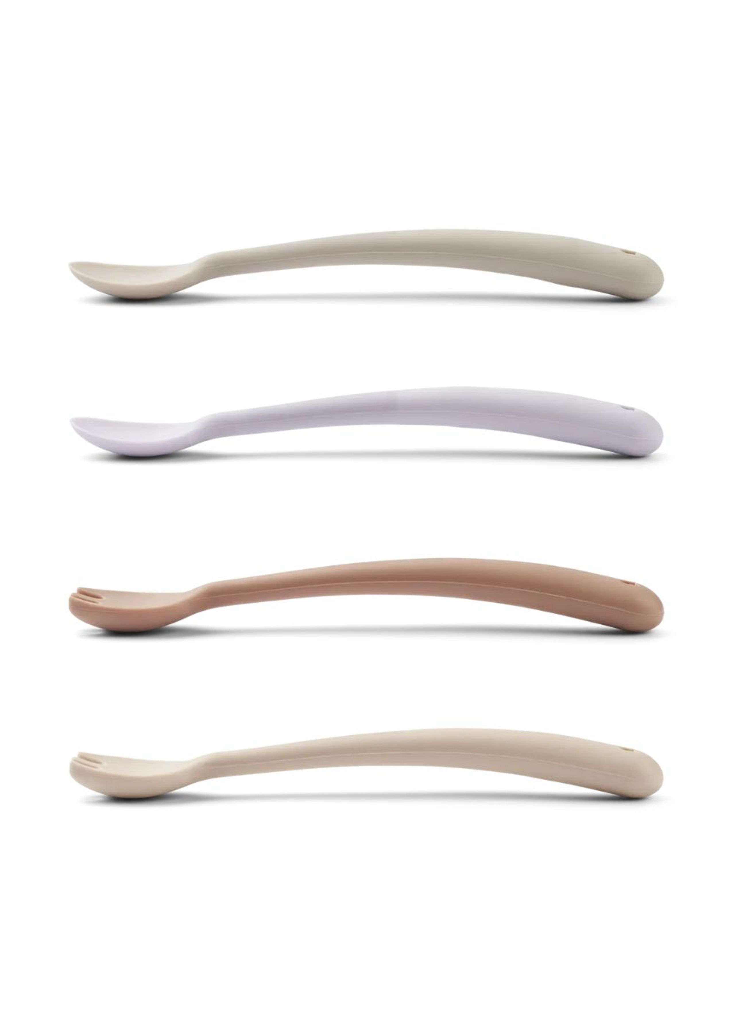 LIEWOOD - Children's cutlery - Shea Feeding Set 4-pack - Apple Blossom Multi Mix
