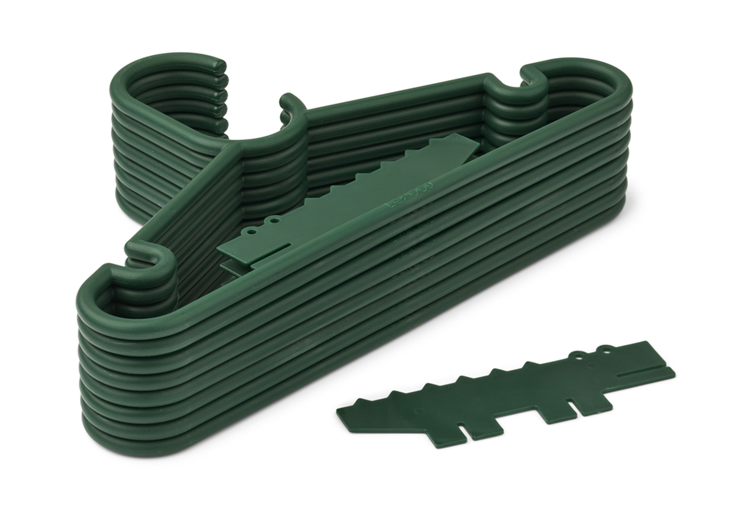 LIEWOOD - Appendiabiti per bambini - Falton Hanger 8-Pack - Garden green