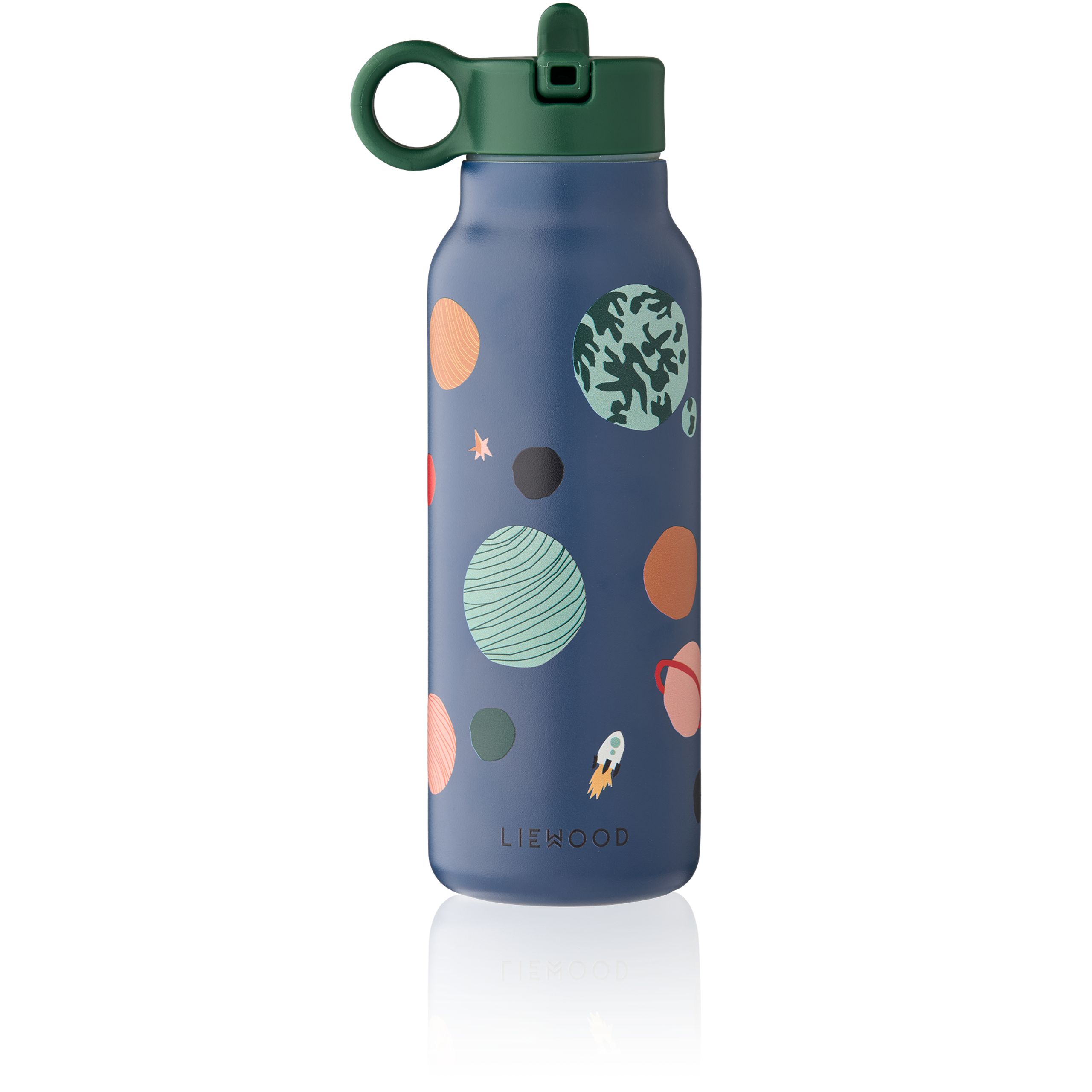 LIEWOOD - Gourde pour enfants - Falk Water Bottle - Universe / Classic Navy