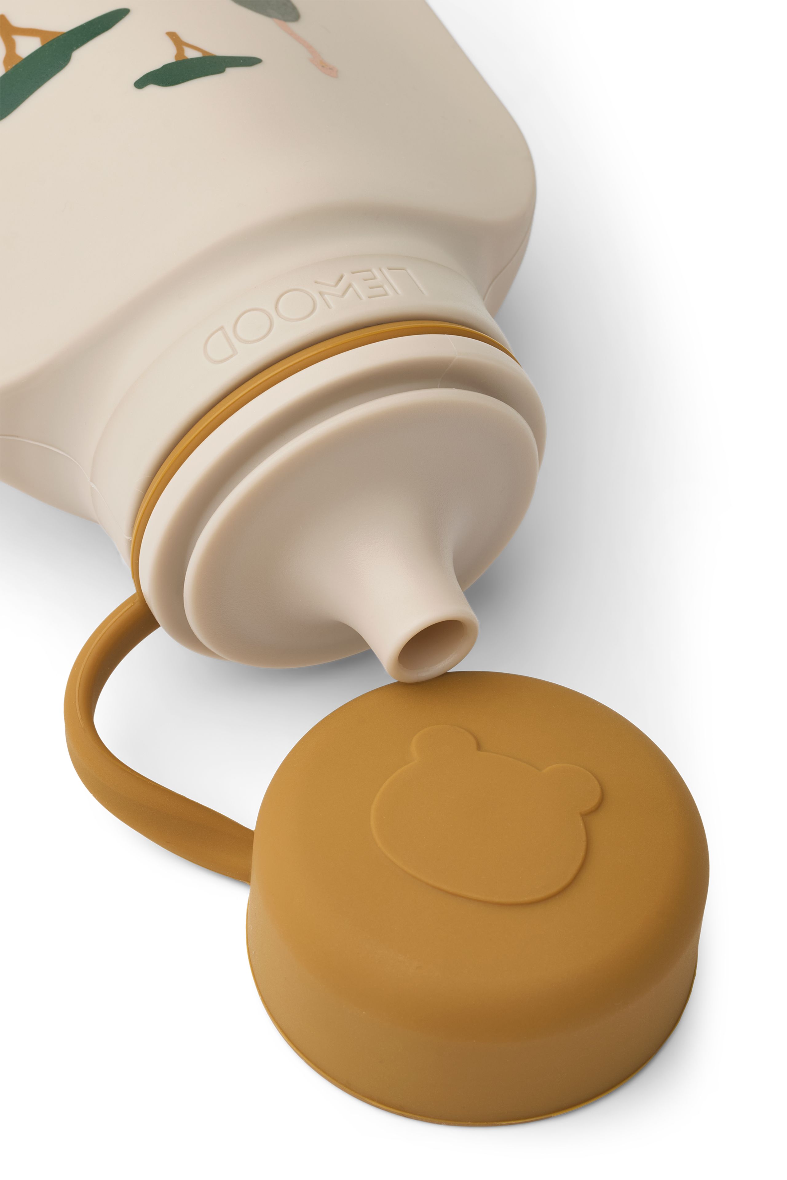 LIEWOOD - Trinkflasche für Kinder - Lizzie Smoothie Bottle 2-pack - 1111 Safari Sandy Mix