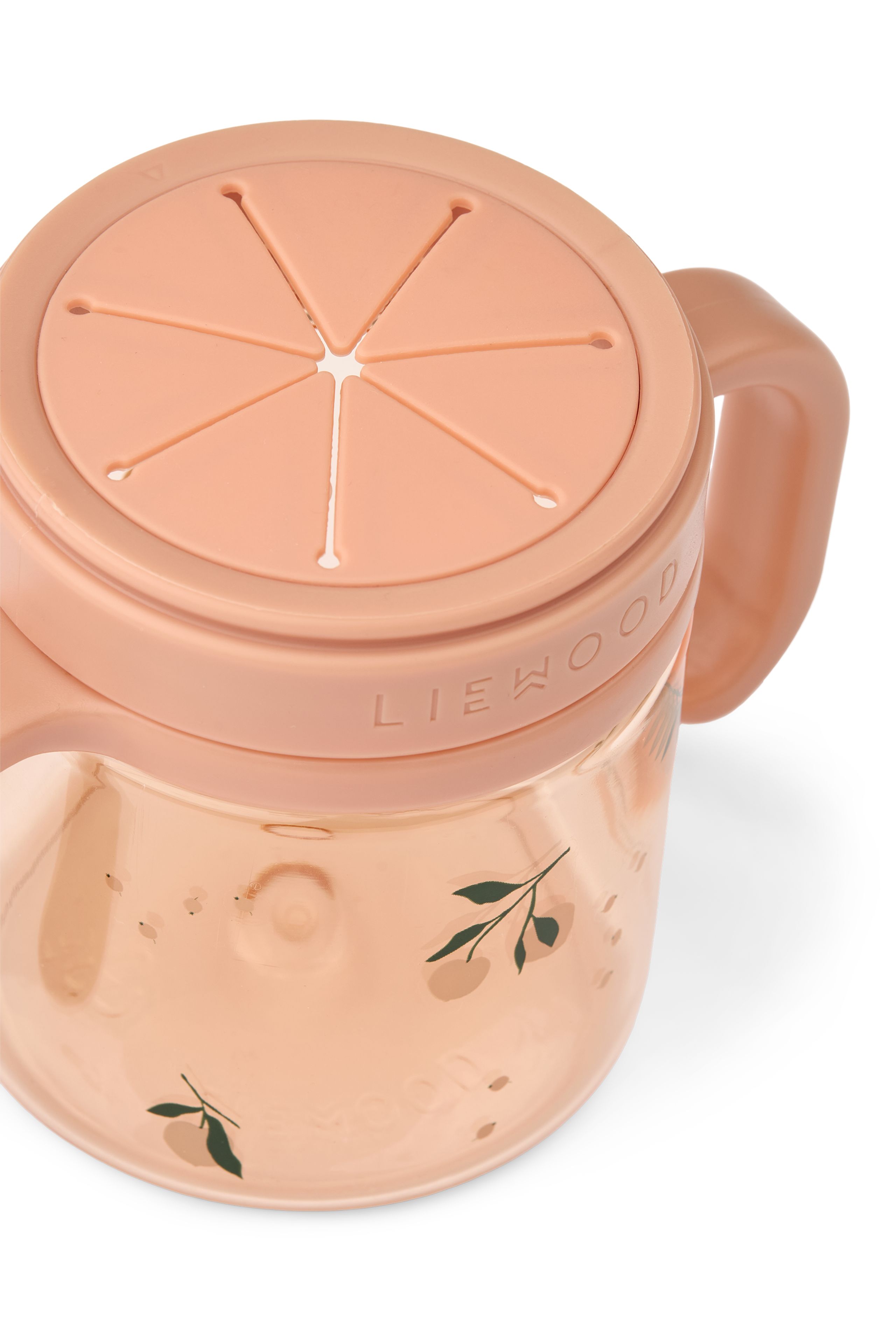 LIEWOOD - Children's cup - Enyo Snack Cup - Peach / Sea Shell