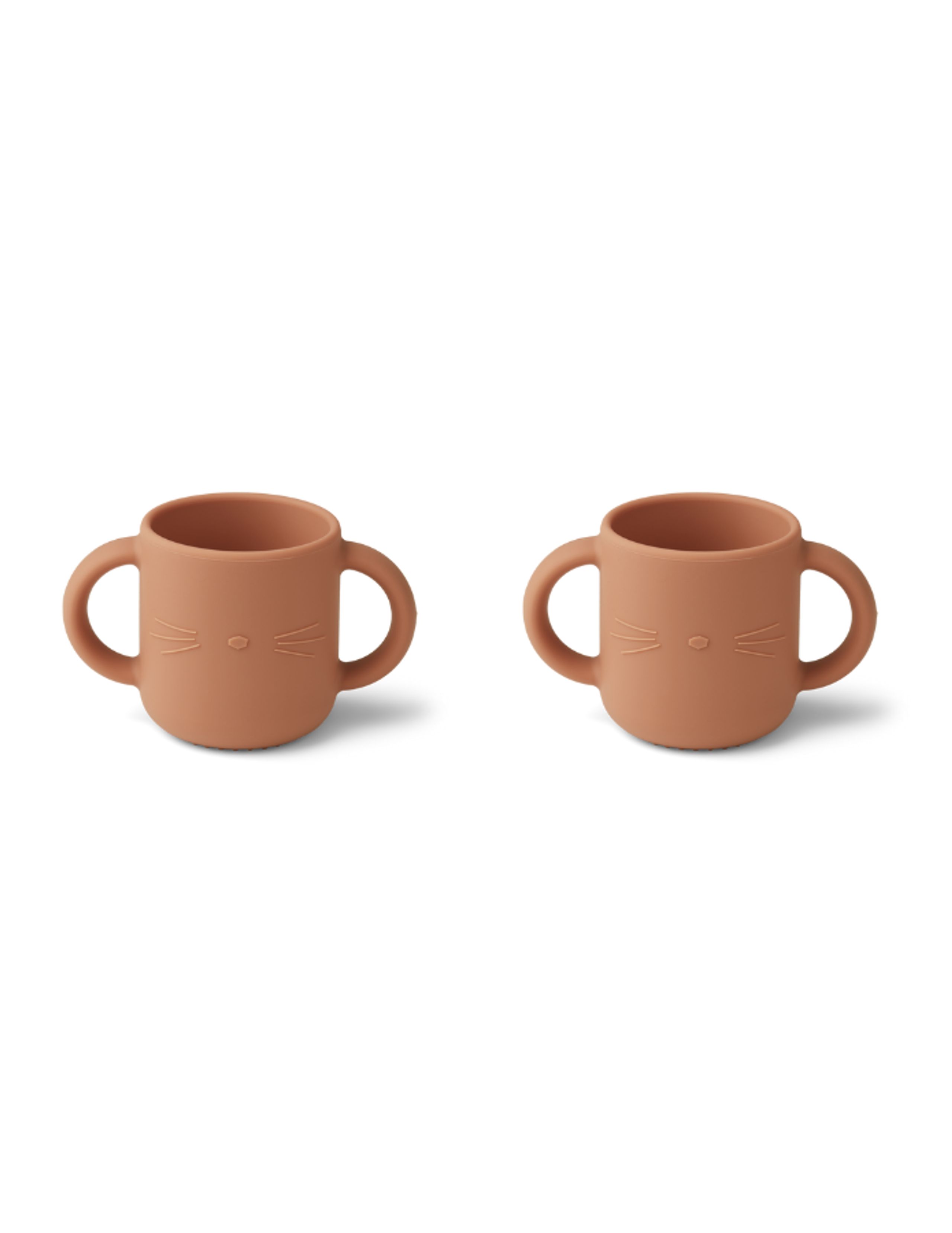 LIEWOOD - Becher für Kinder - Gene Cup 2-pack - Cat / Tuscany Rose