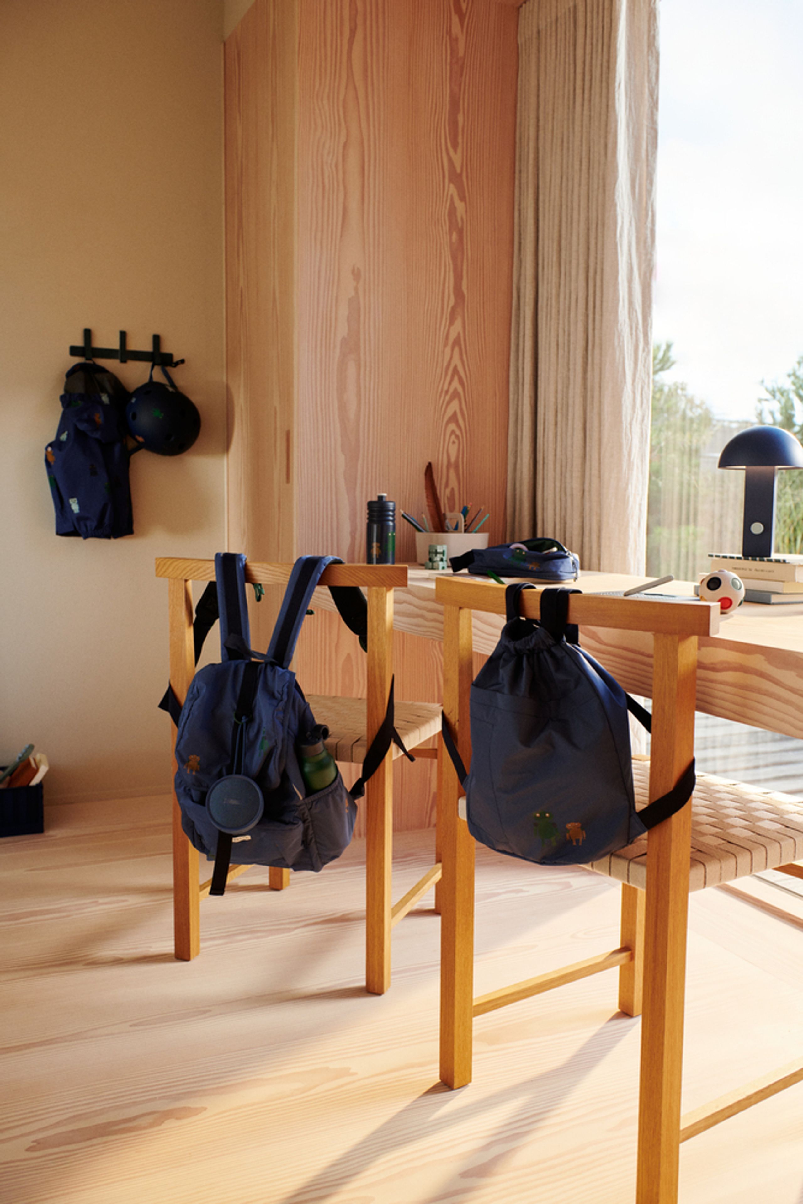 LIEWOOD - Pierre à pizza - Hyppolite Portable Lamp - Indigo blue