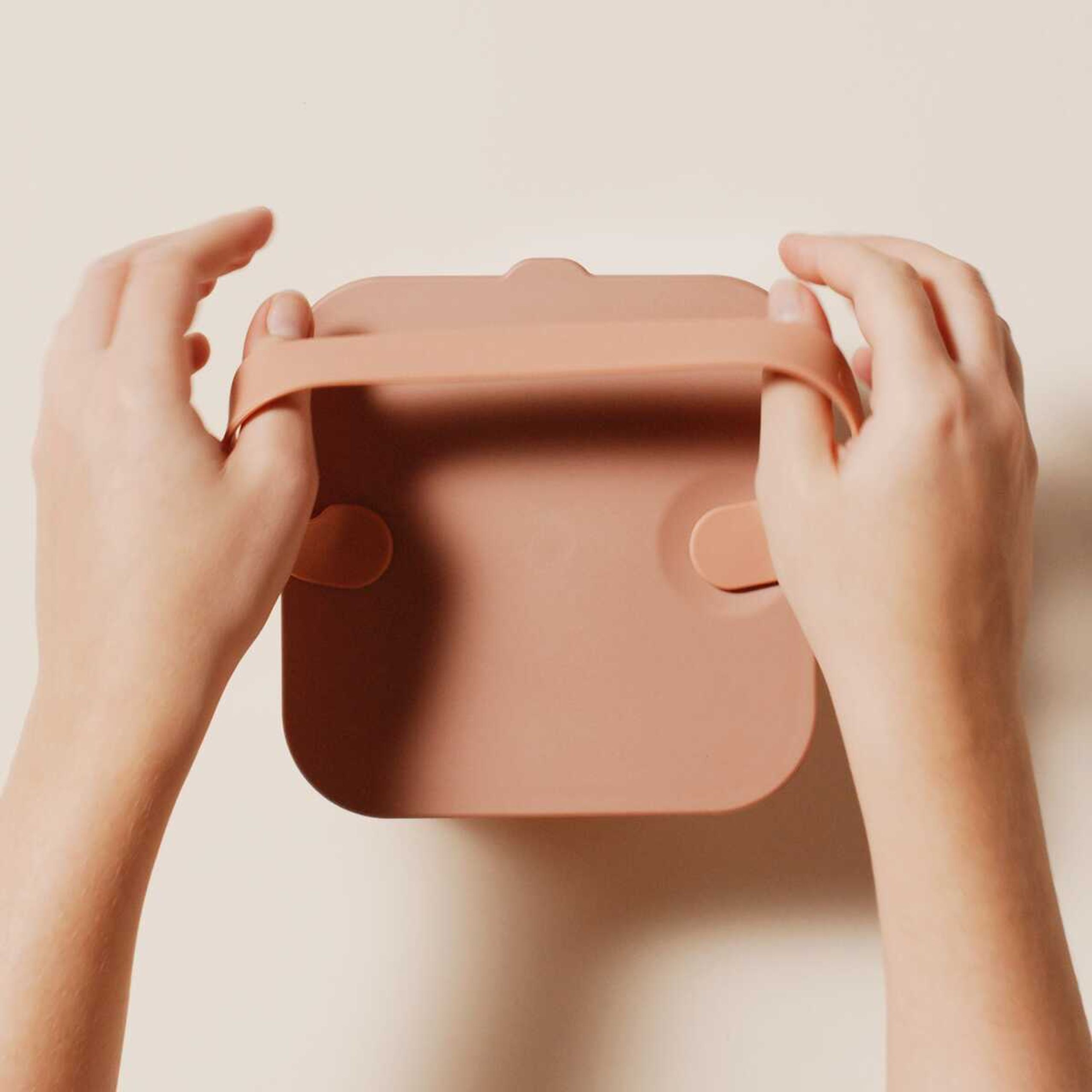 LIEWOOD - Brotdose für Kinder - Amandine Bento Box - Peach / Sea shell