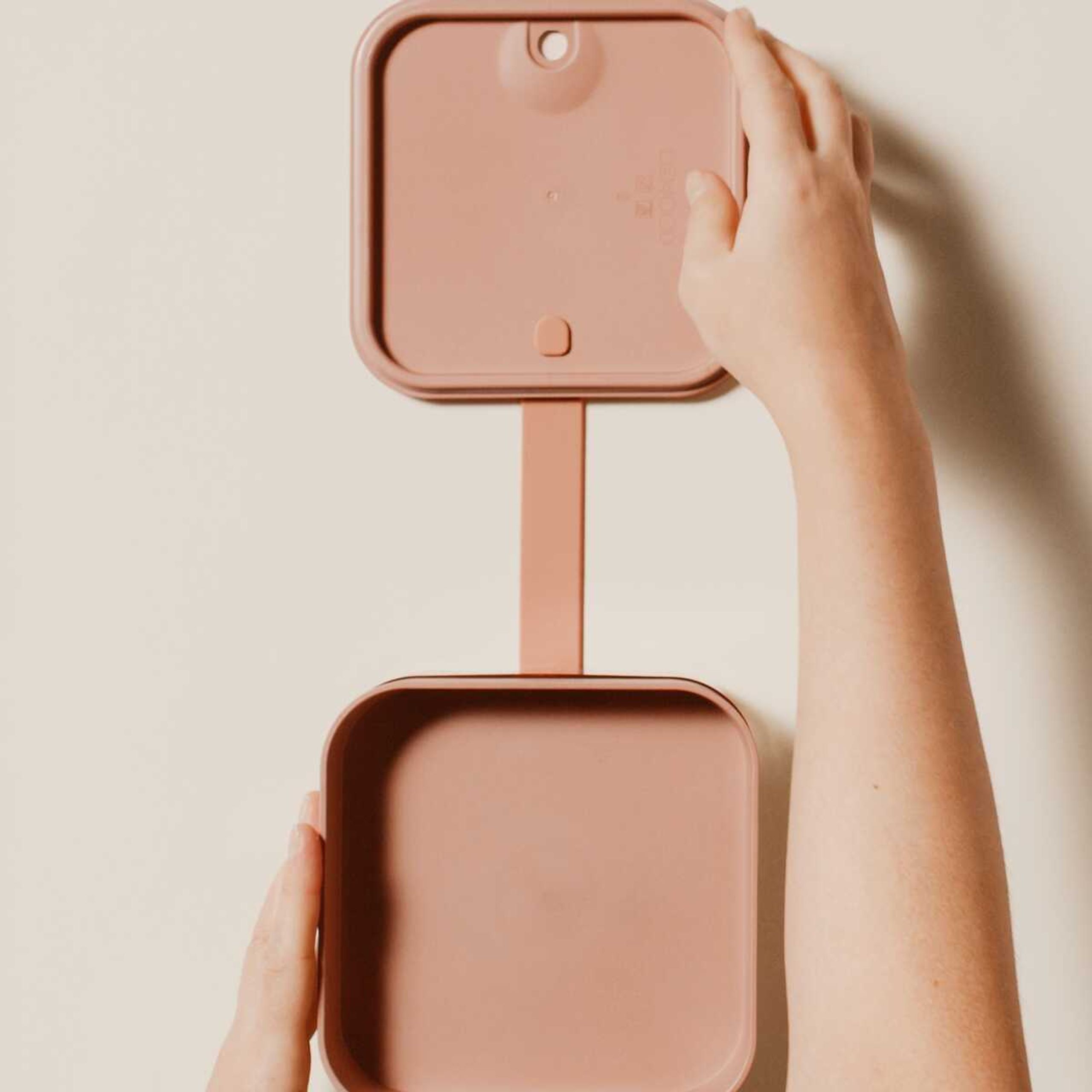 LIEWOOD - Brotdose für Kinder - Amandine Bento Box - Peach / Sea shell