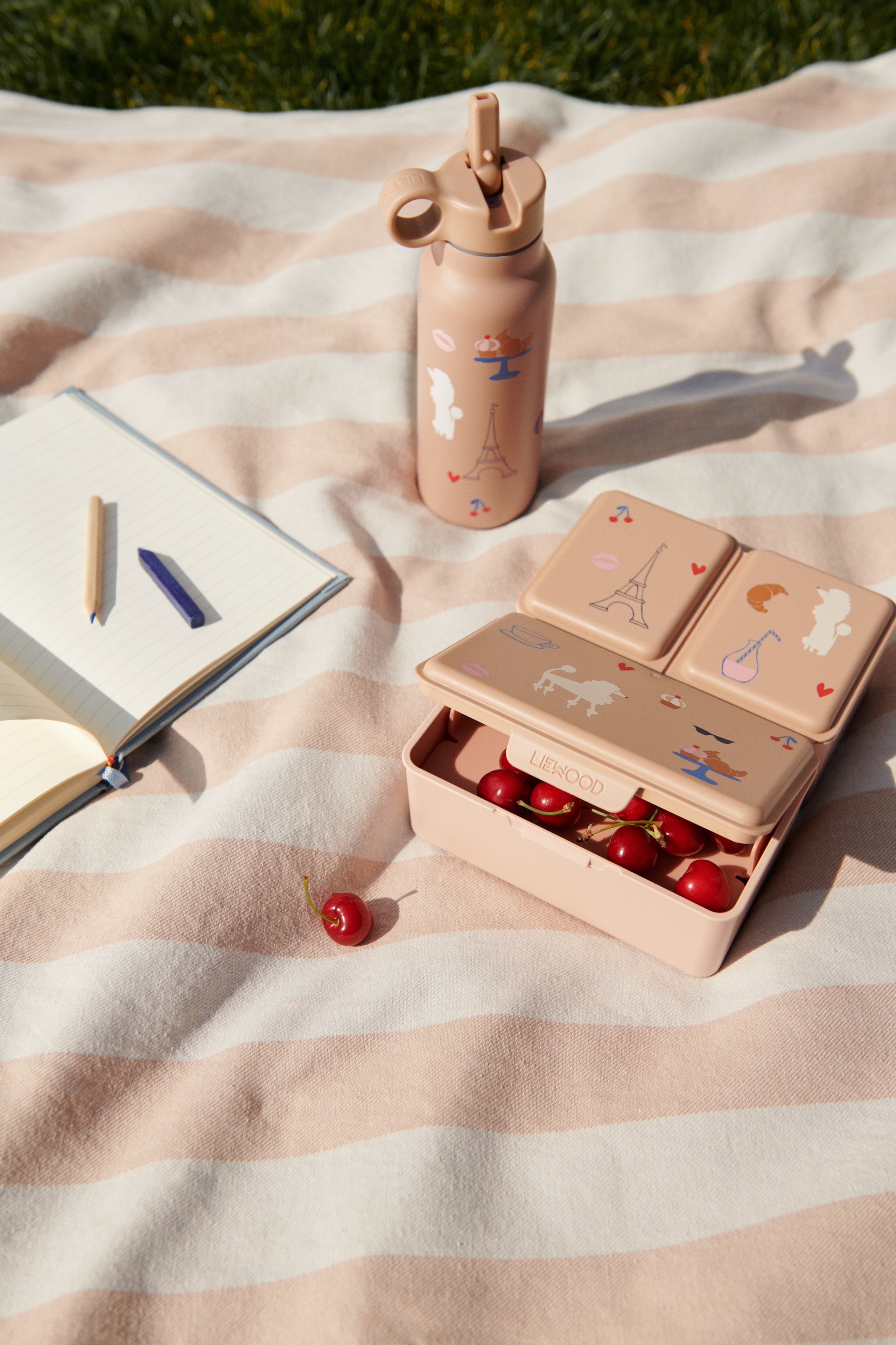 LIEWOOD - Brotdose für Kinder - Driss Lunchbox - 2339 Paris / Pale Tuscany