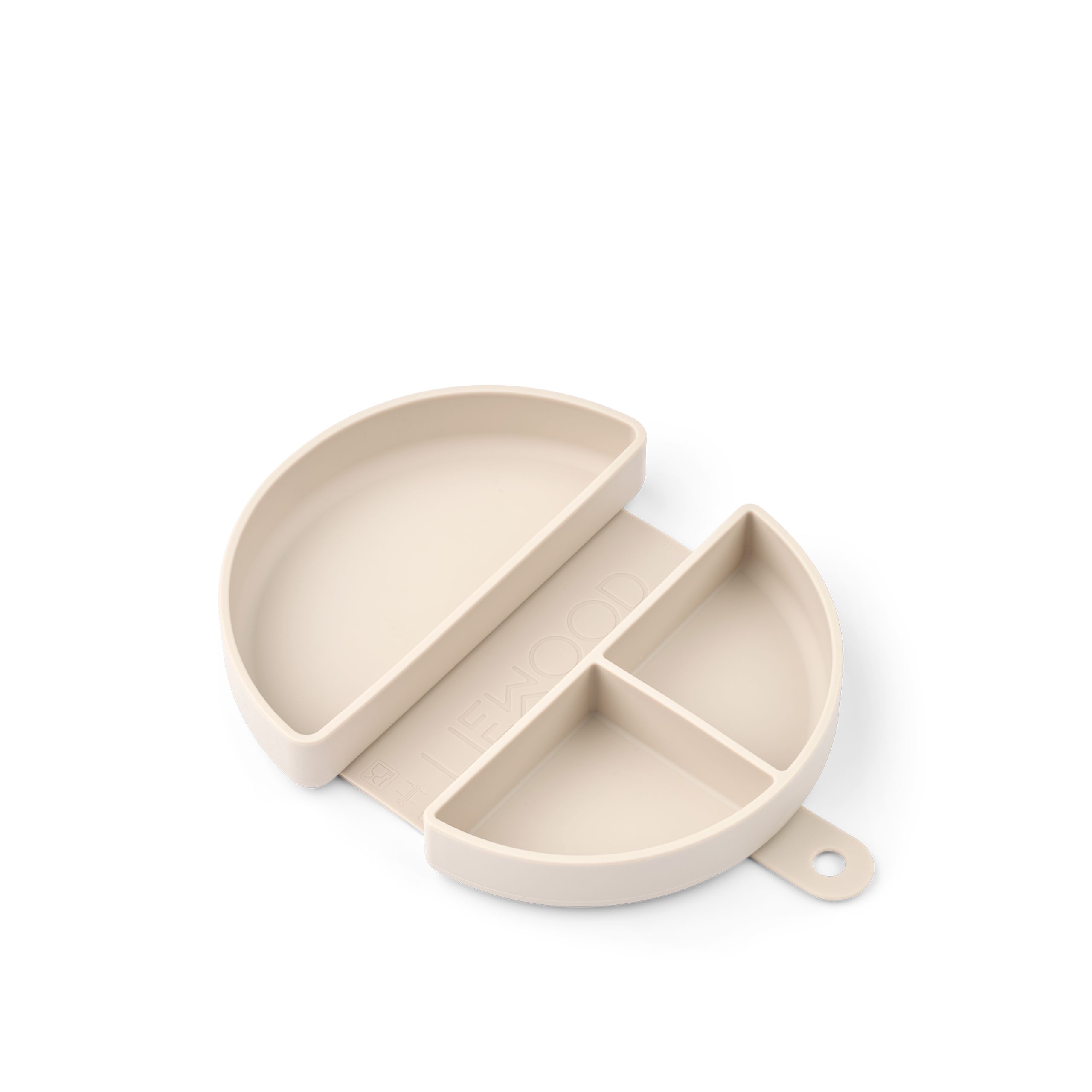 LIEWOOD - Children's lunch box - Eugene Foldable Snack Box - Around the world / Sandy