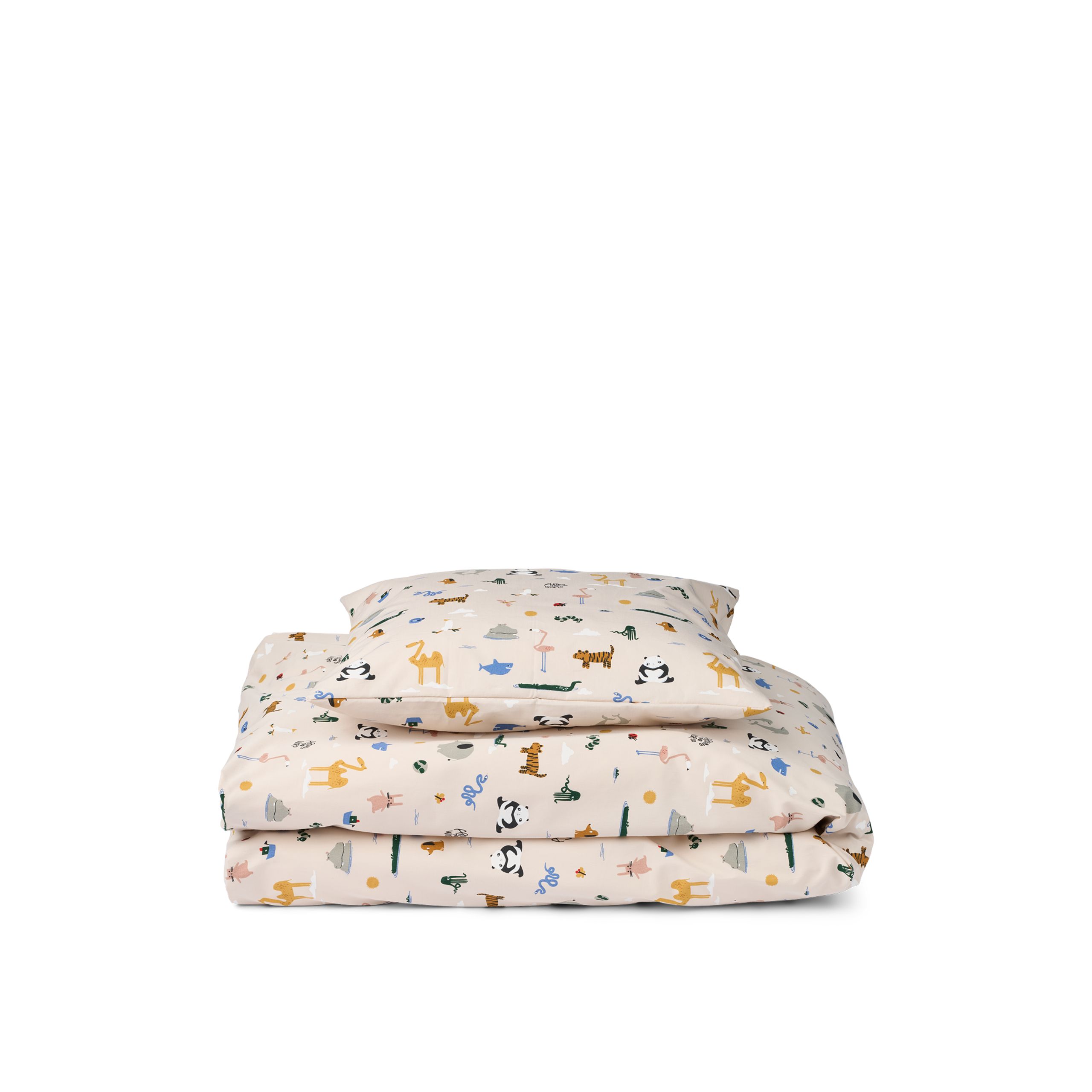 LIEWOOD - Ropa de cama infantil - Carmen Babysengetøj - 2604 - Around the world / Sandy
