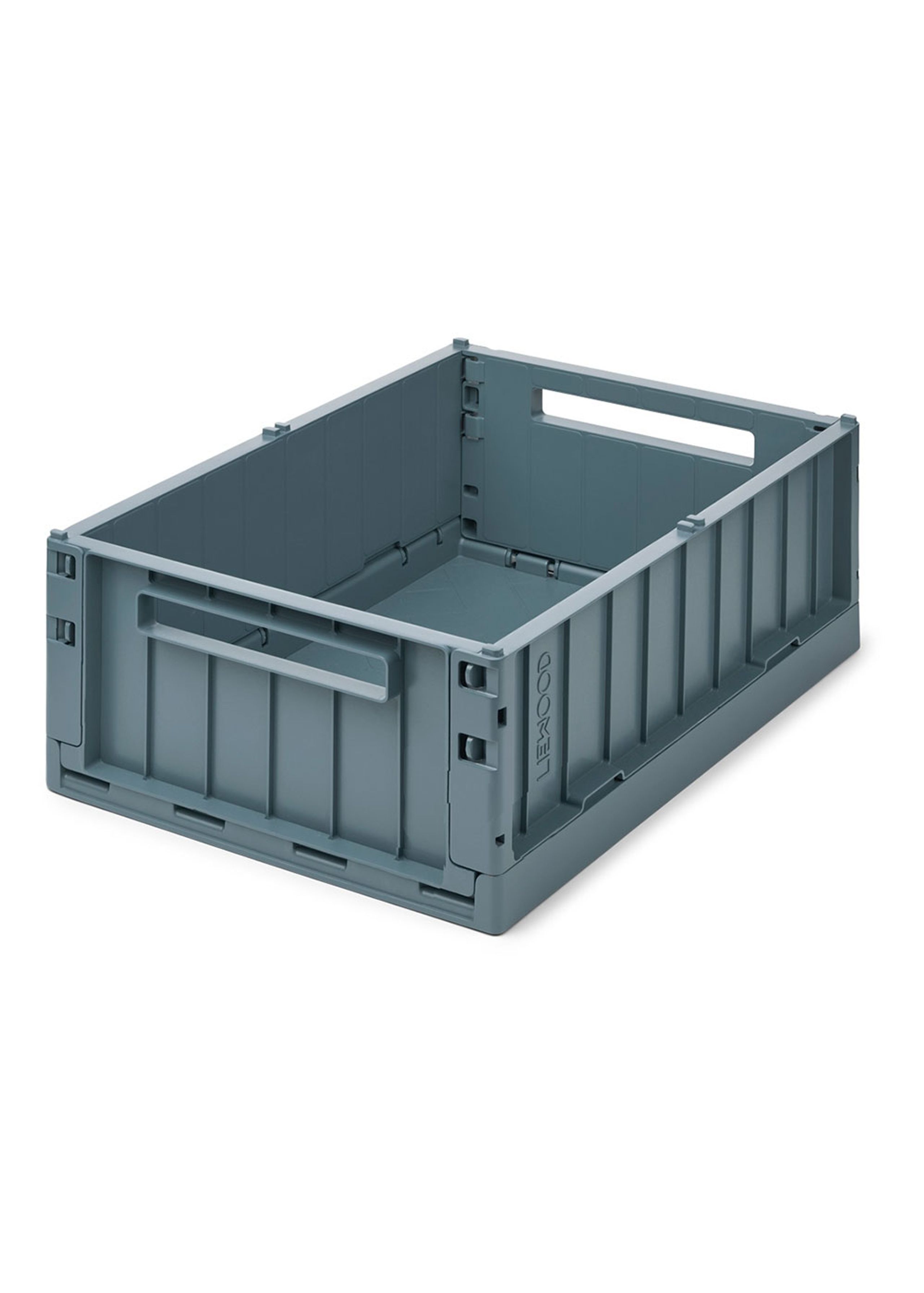 LIEWOOD - Boxes - Weston Opbevaringskasse - Stor - 7130 - Whale blue