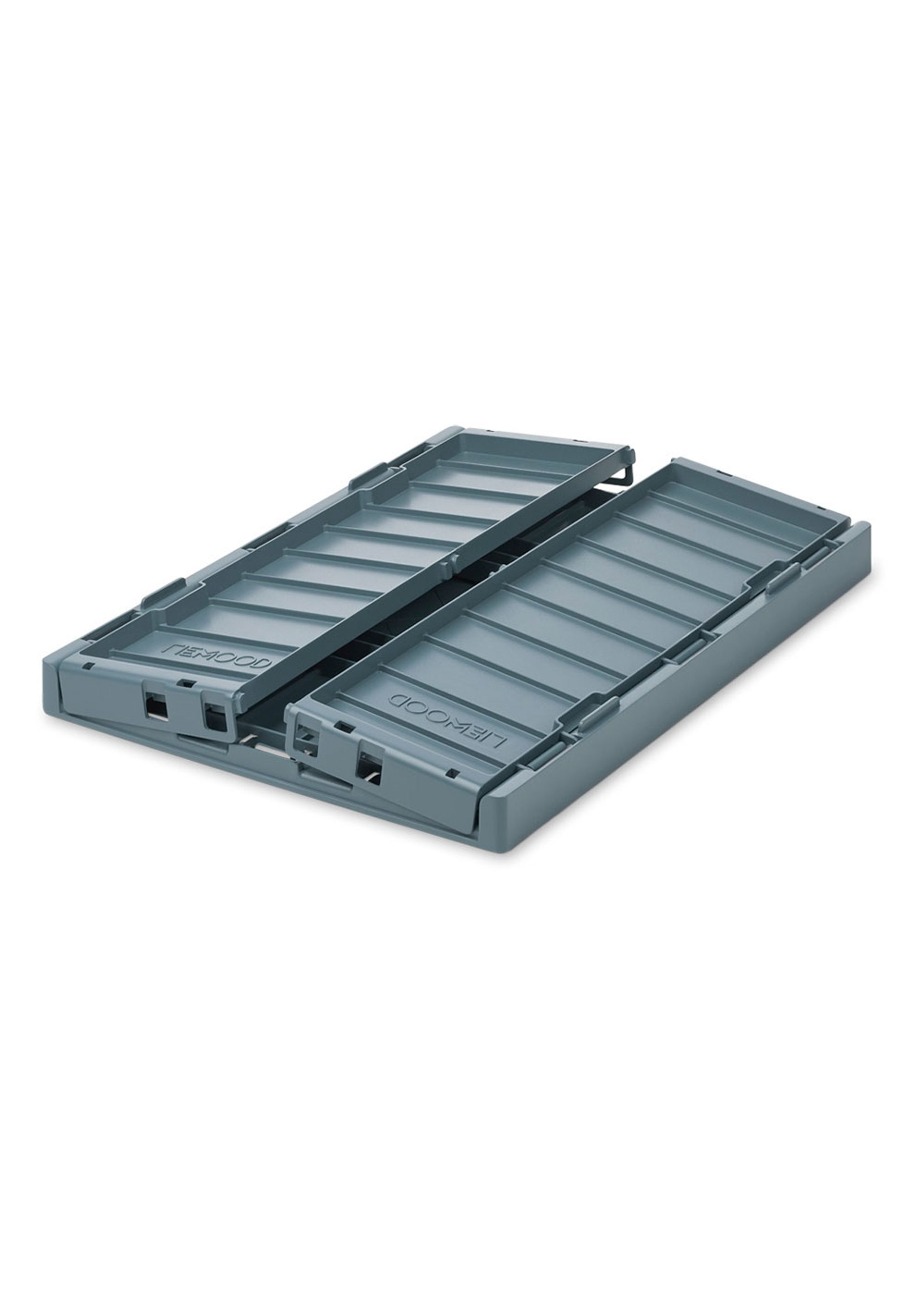 LIEWOOD - Boxes - Weston Opbevaringskasse - Stor - 7130 - Whale blue