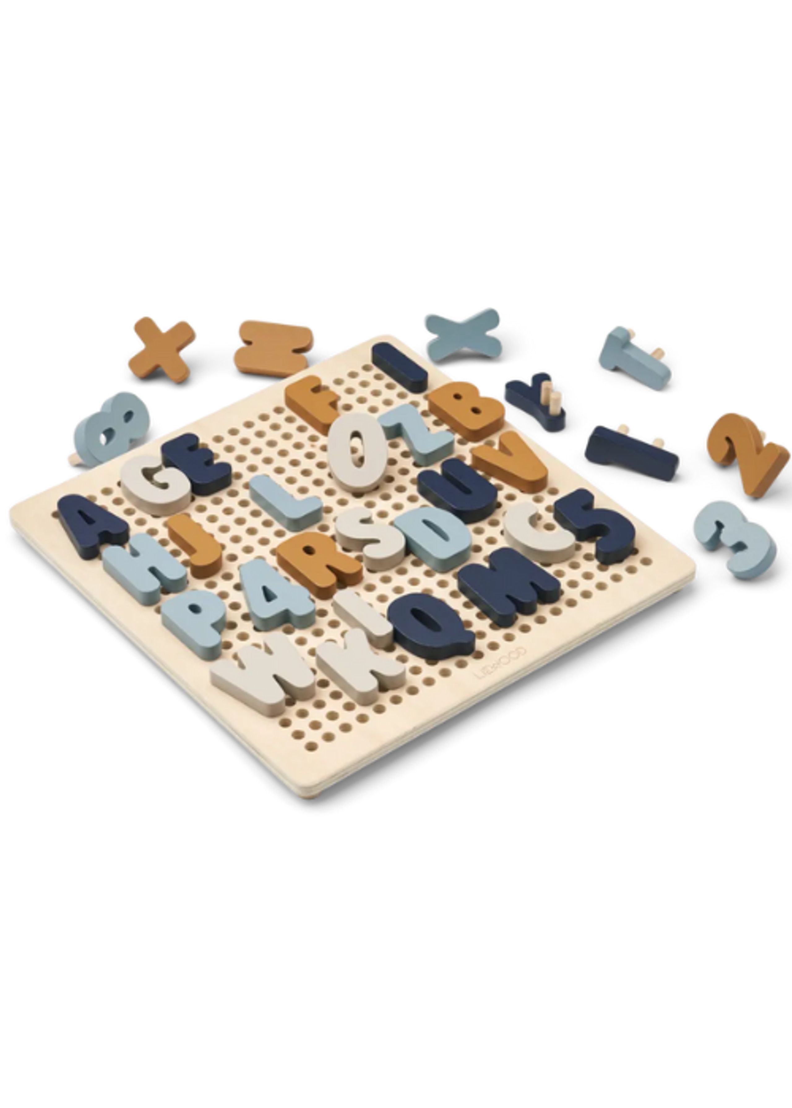 LIEWOOD - Toys - Ainsley Puzzle - 1082 Sea blue multi mix