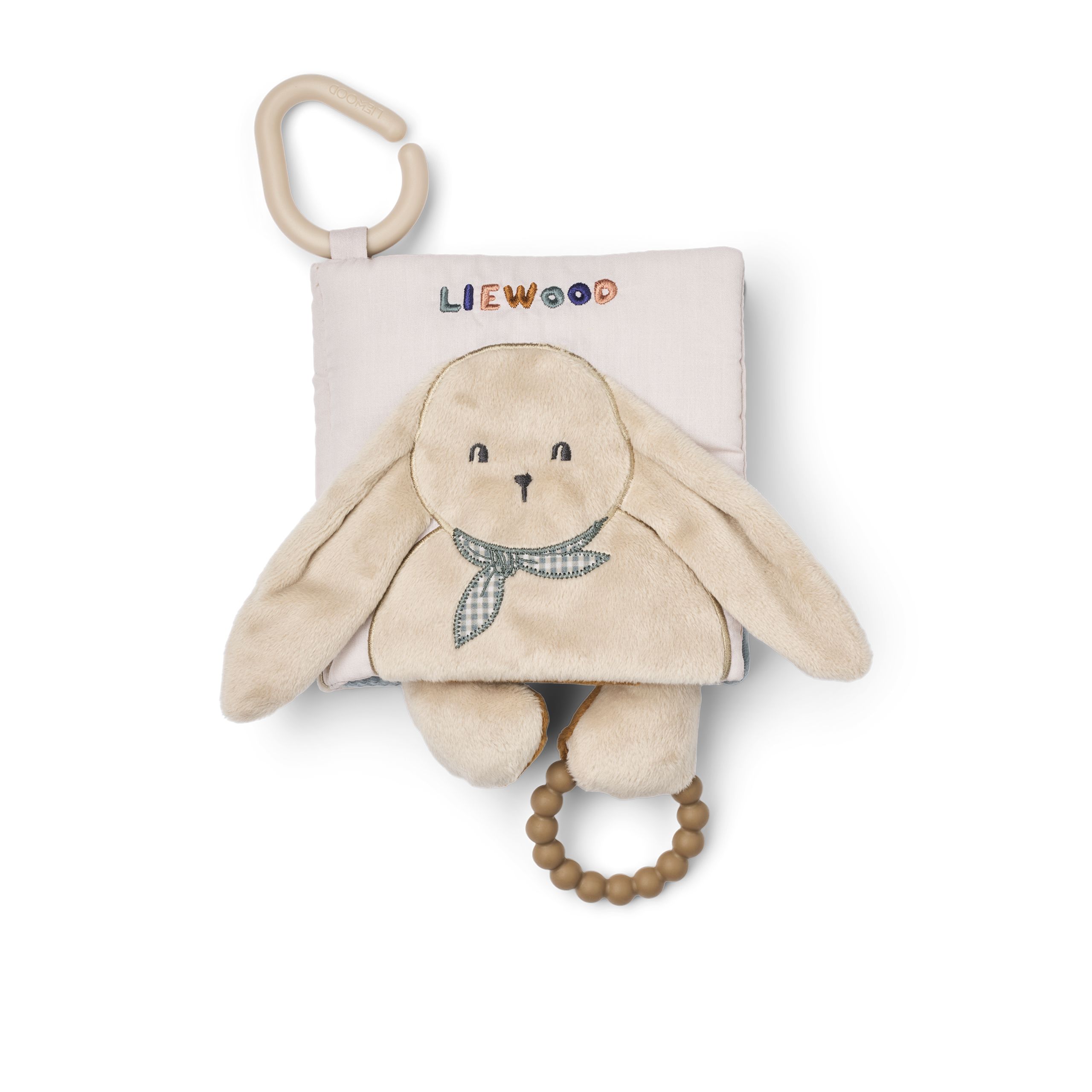 LIEWOOD - Toys - Fey Classic Fabric Book - 2565 Sandy multi mix