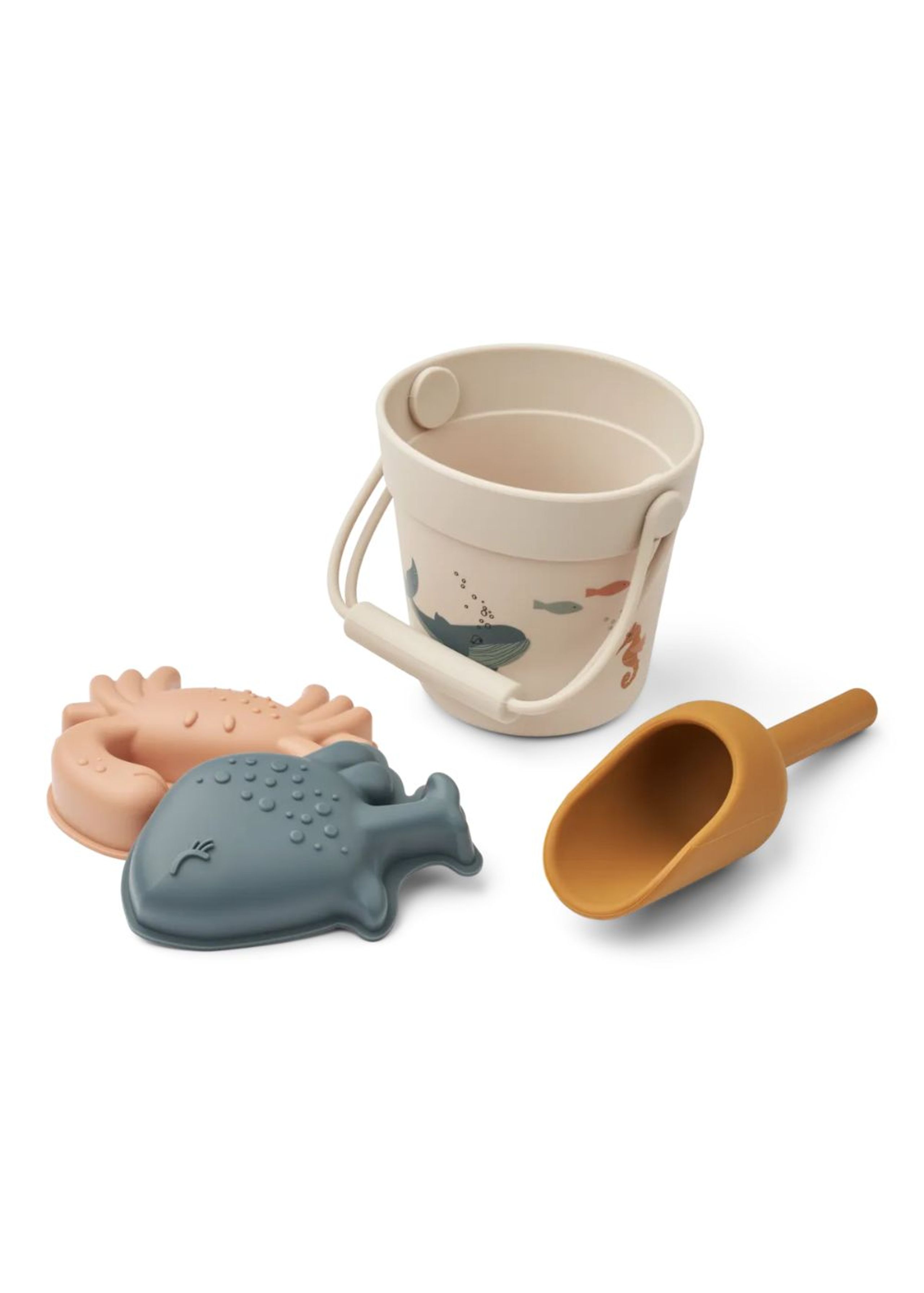 LIEWOOD - Toys - Kit Mini Beach Set - Sea Creature / Sandy