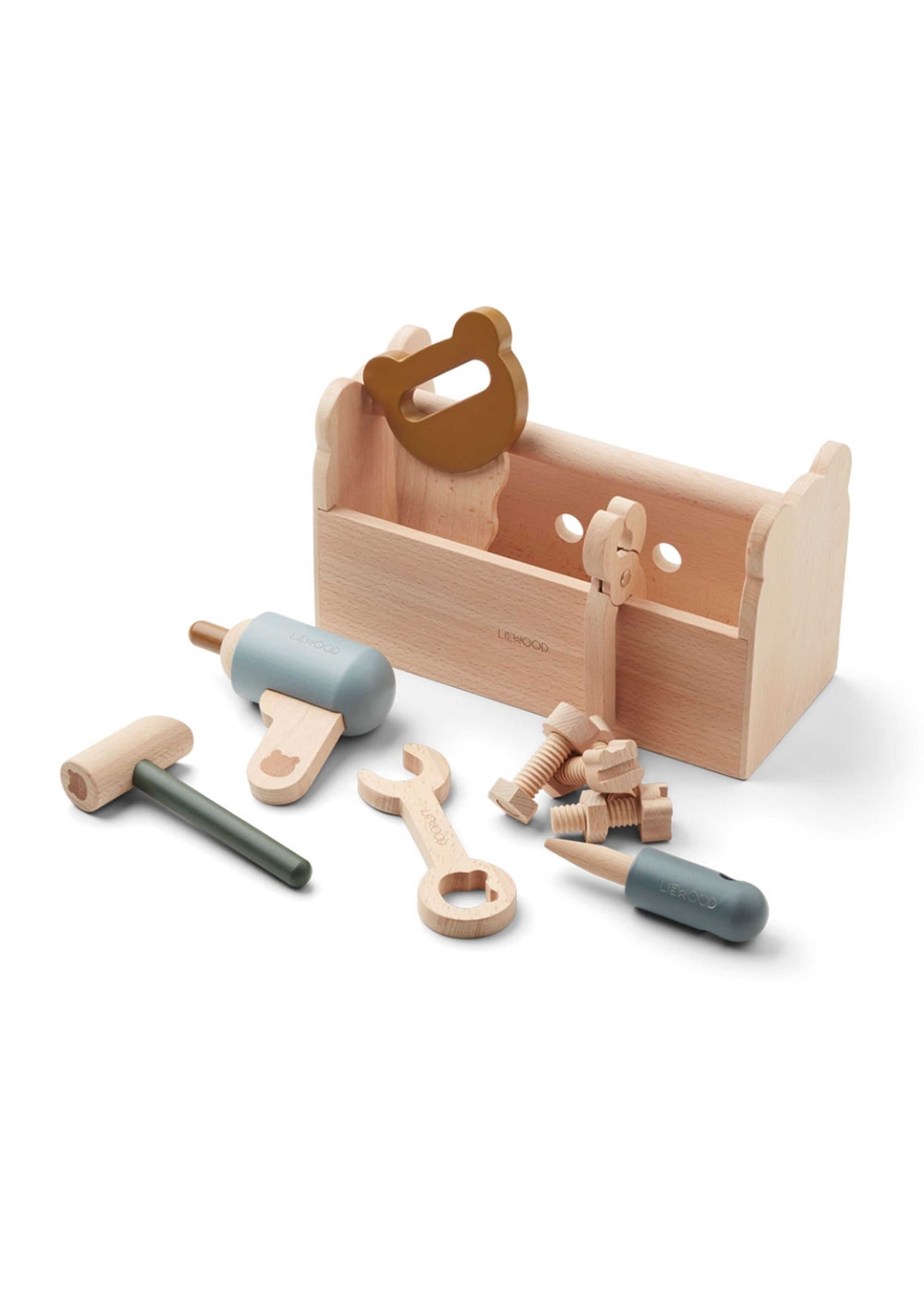 LIEWOOD - Legetøj - Luigi Værktøjssæt - 6911 - Blue multi mix