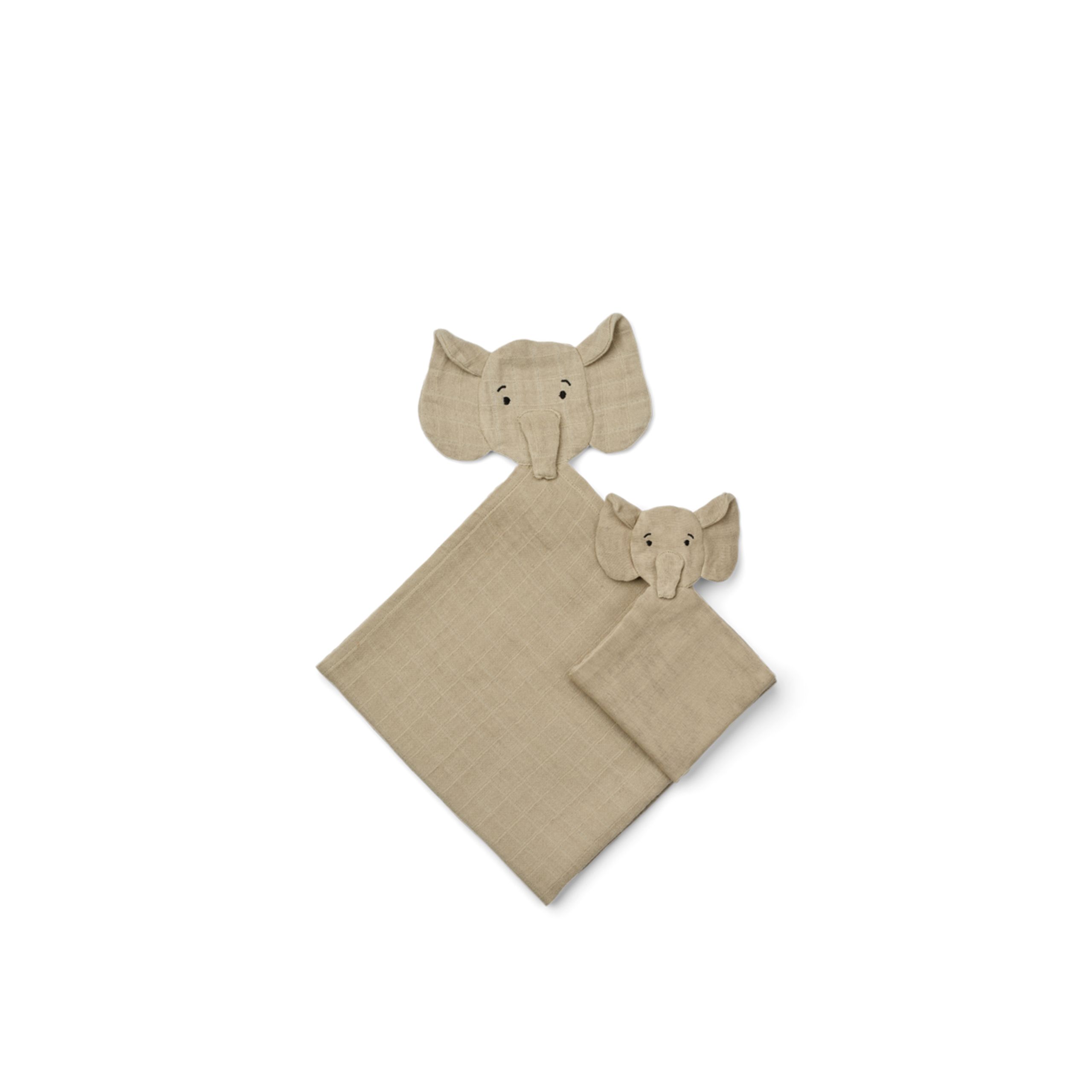 LIEWOOD - Giocattolo di peluche - Alya Elephant Cuddle Cloth Set - Mist
