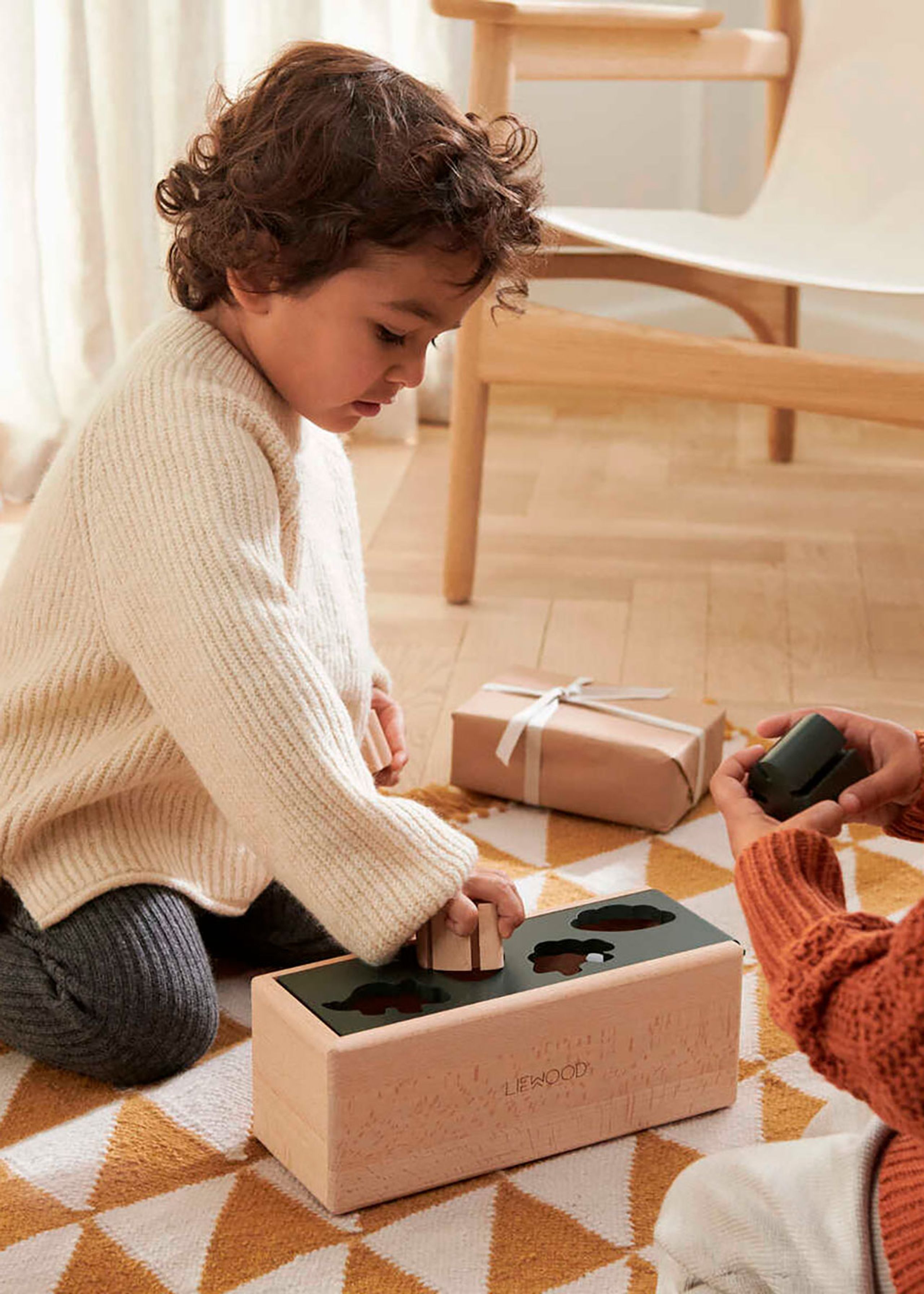 LIEWOOD - Puzzle - Midas Putte-I-Kasse - 9784 - Geometric tuscany rose multi mix